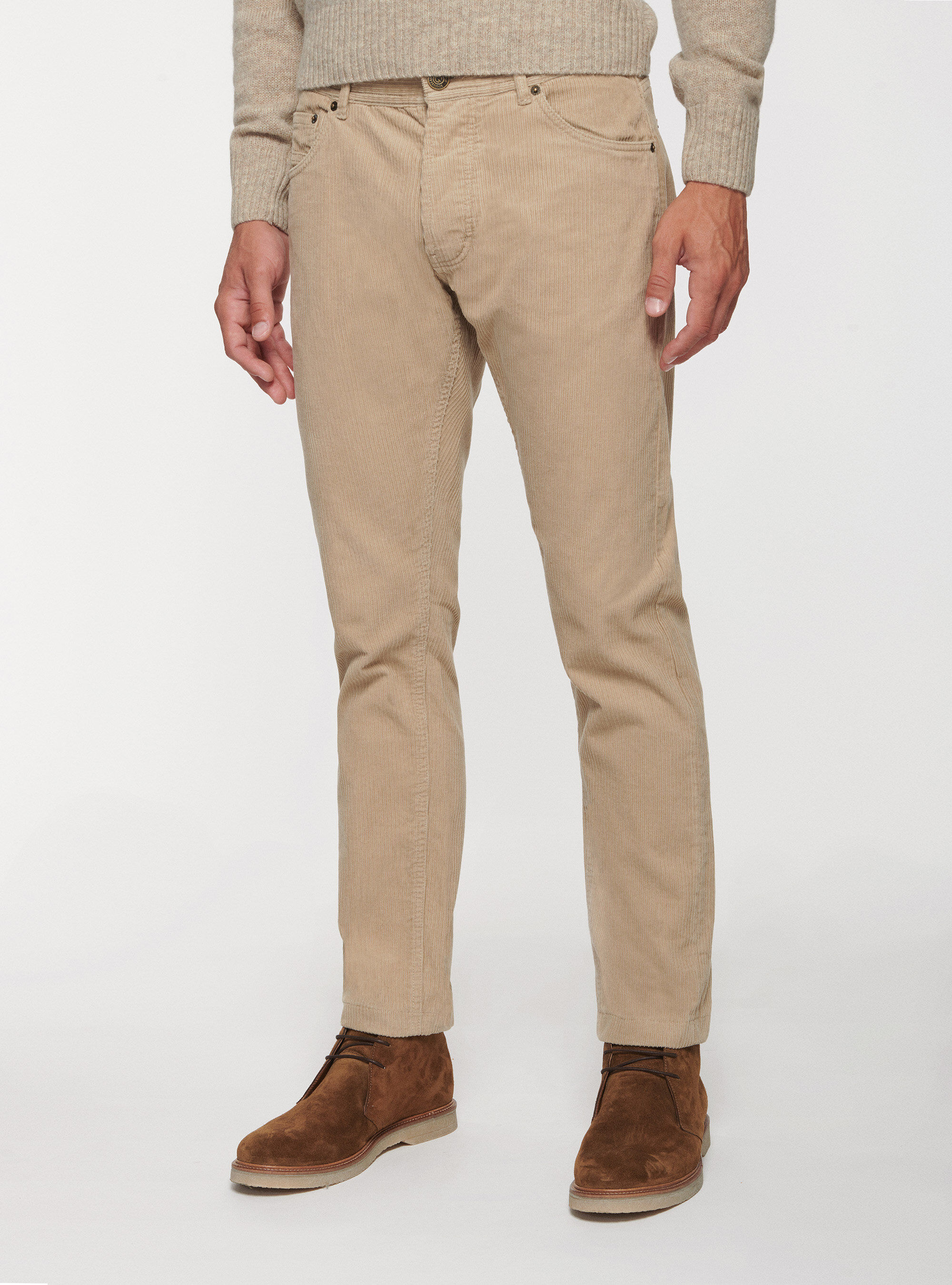 Men's five pocket trousers sales