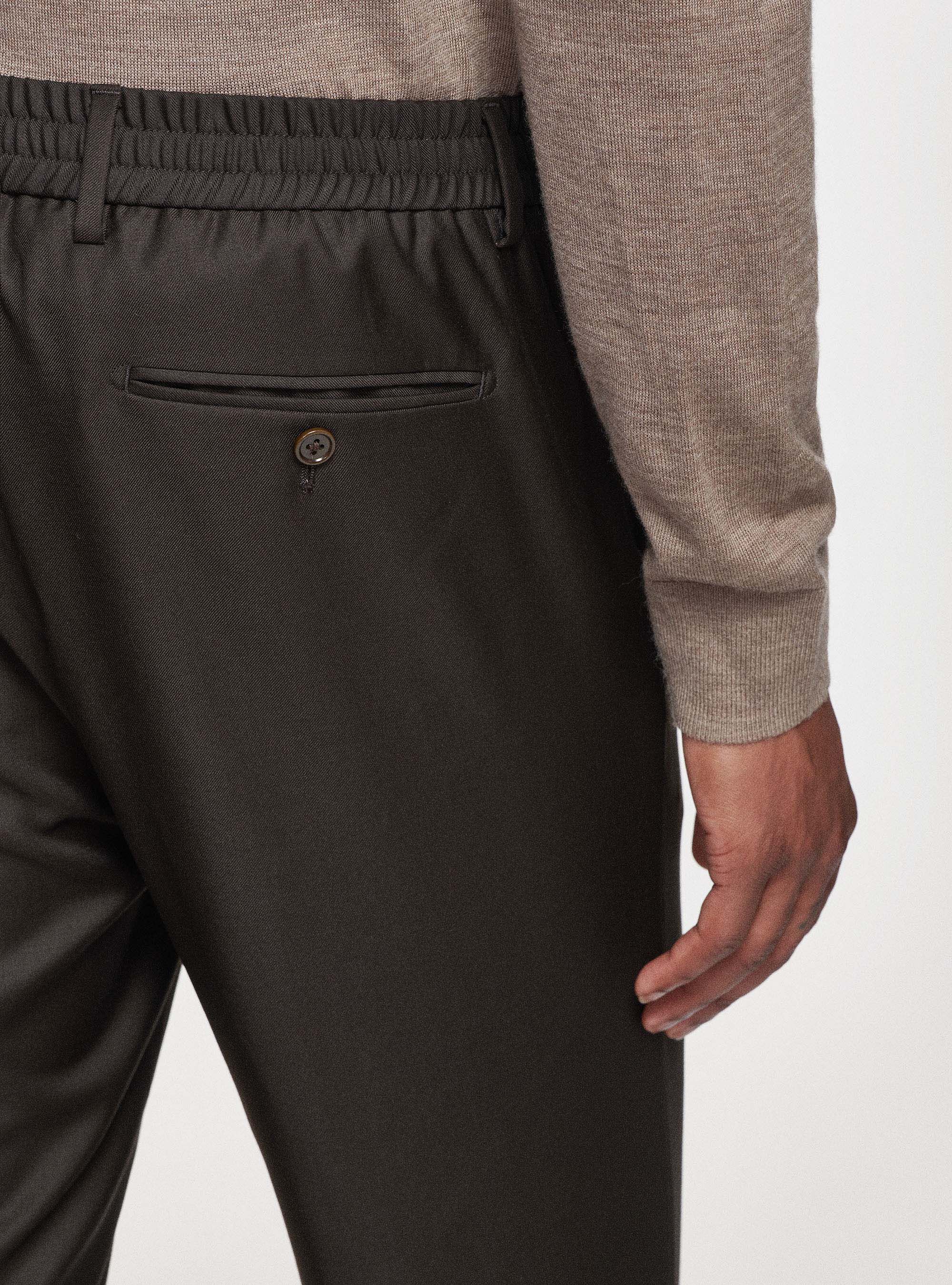 有名ブランド | trousers drawstring wool Pure Gutteridge Sizes Last Men's | パンツ