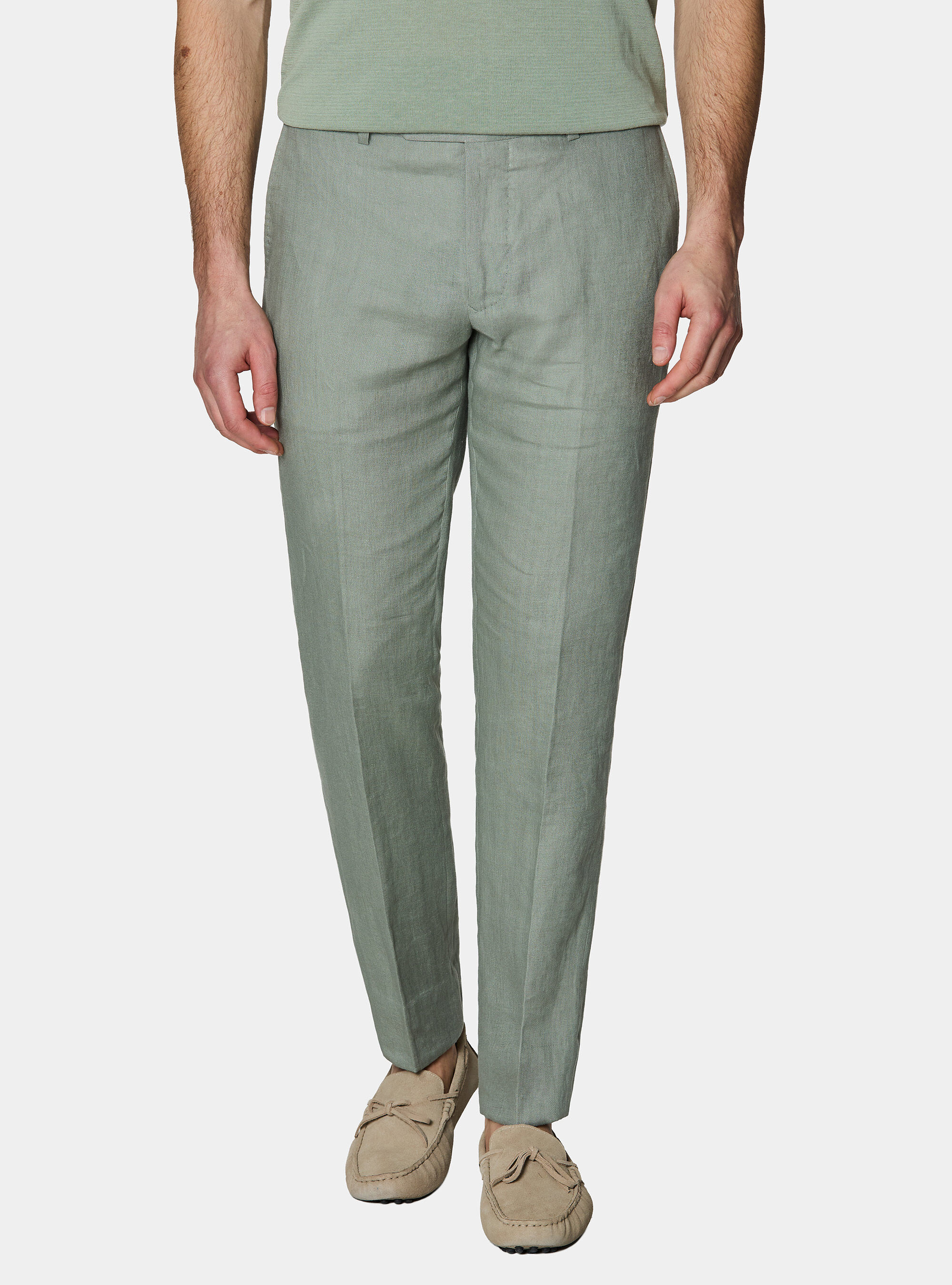 Anzughose aus reinem Leinen
