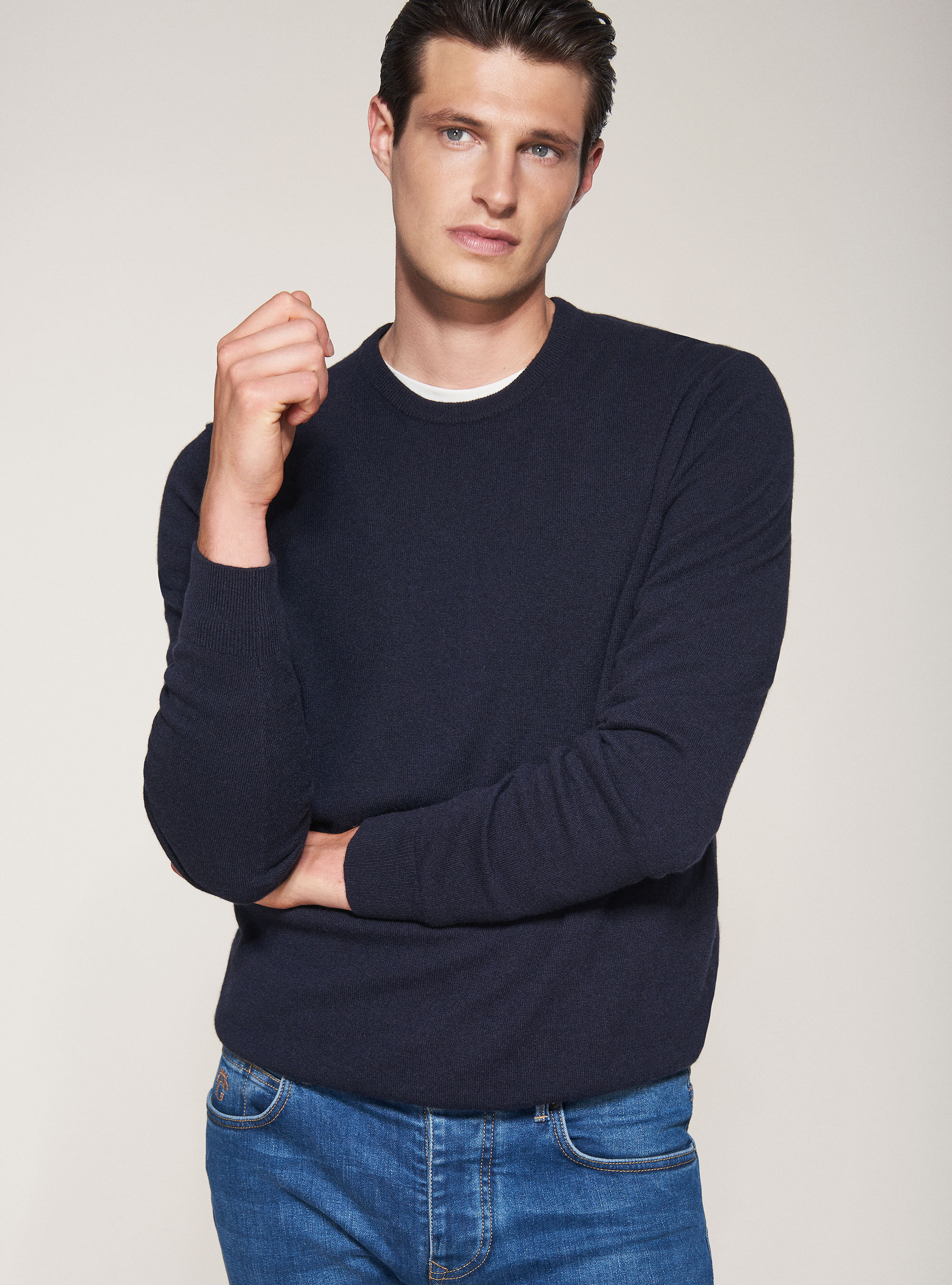 Cashmere crew neck sweater GutteridgeUS Men s catalog