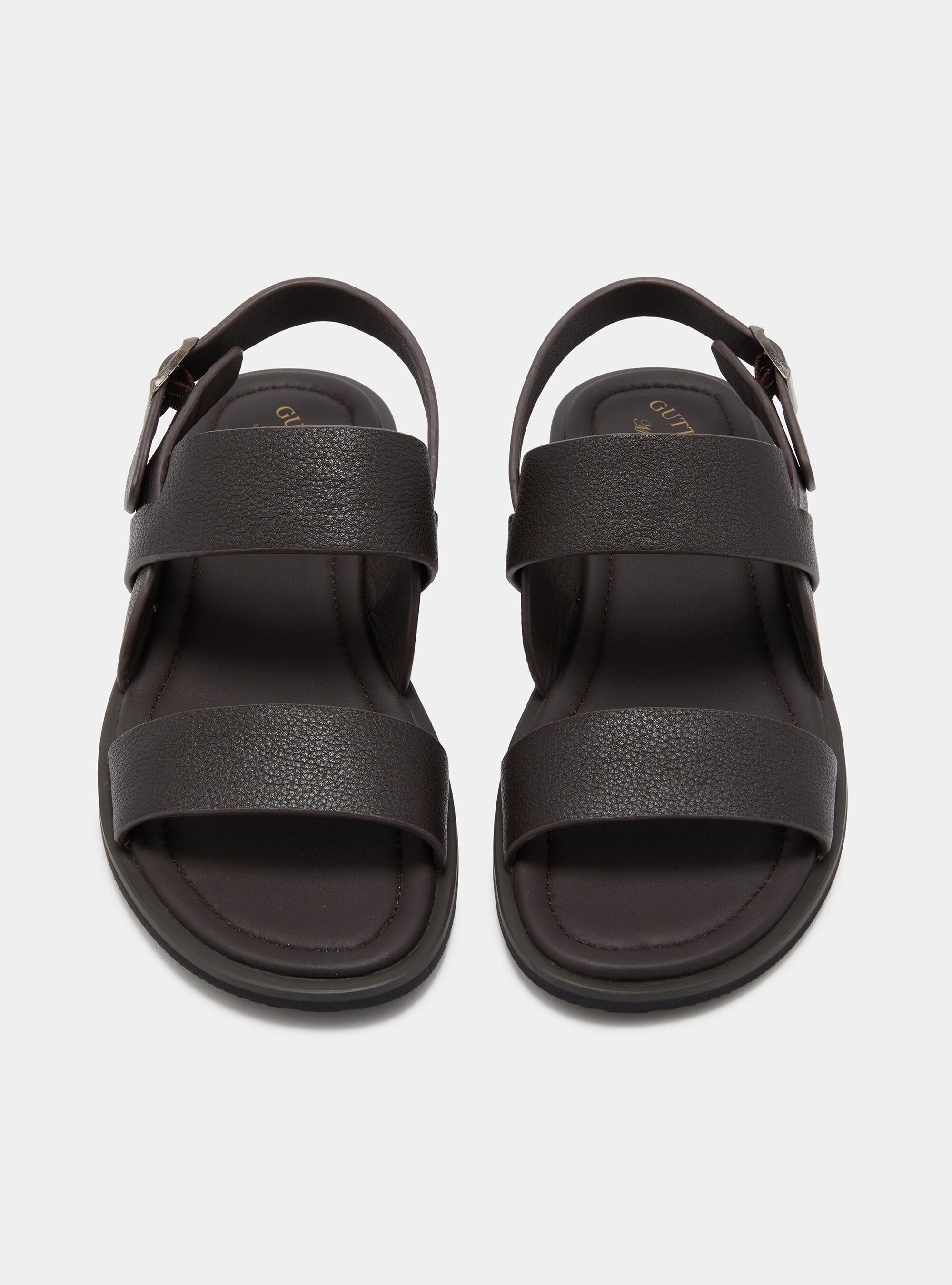 Sandali in pelle martellata