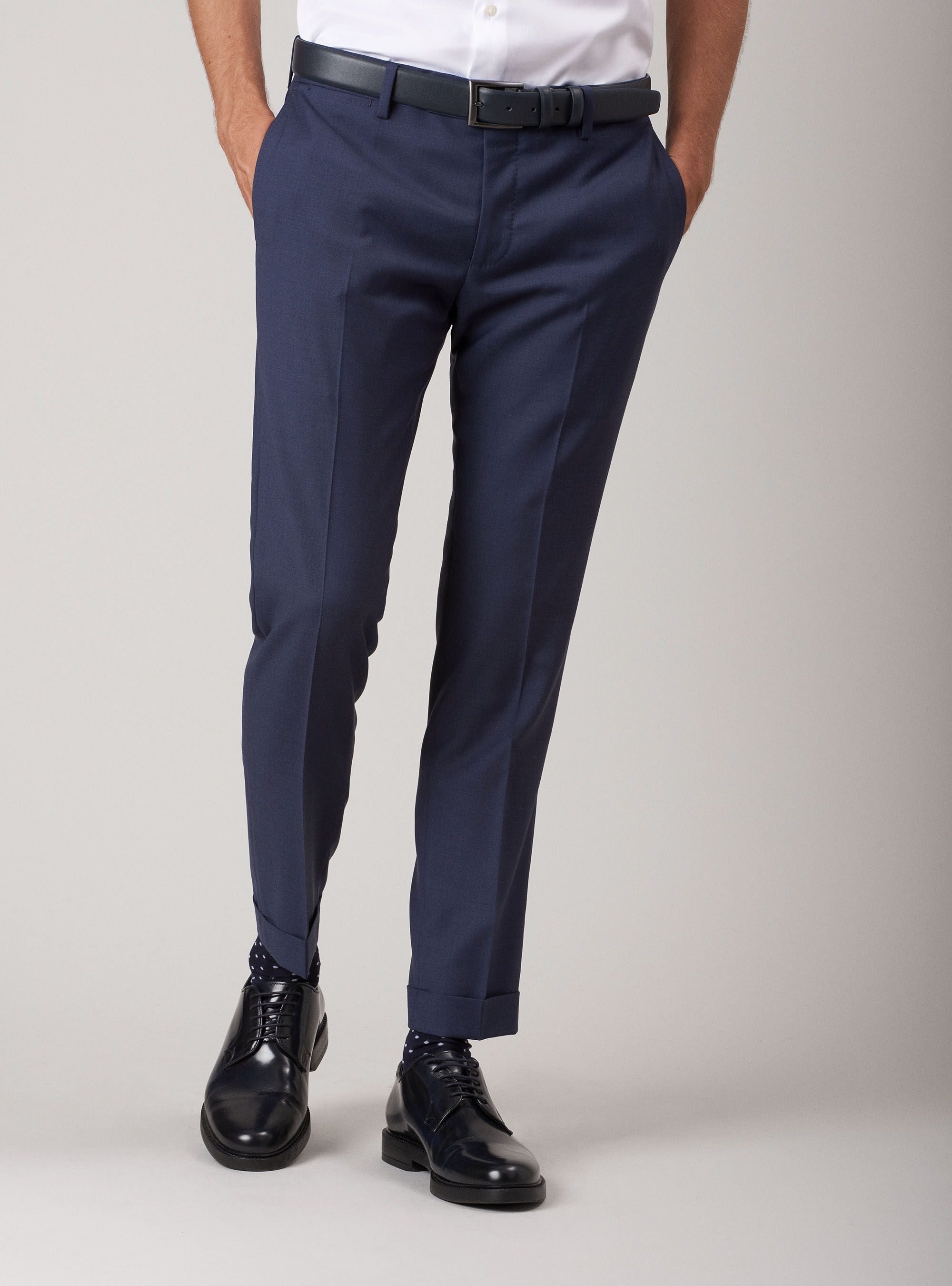 Suits Pants in super fine wool 120 s