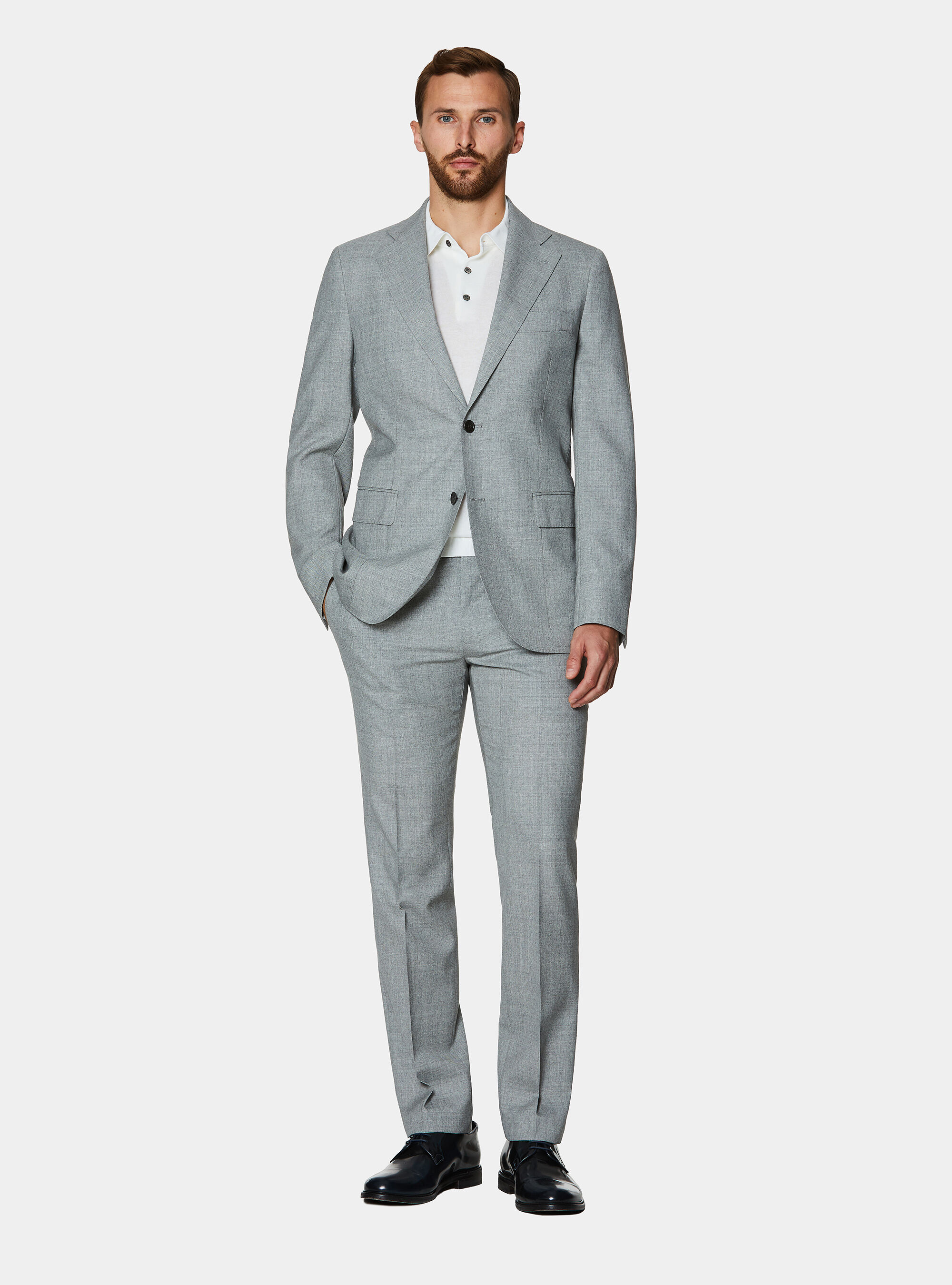 Vitale Barberis Canonico pure wool suit blazer