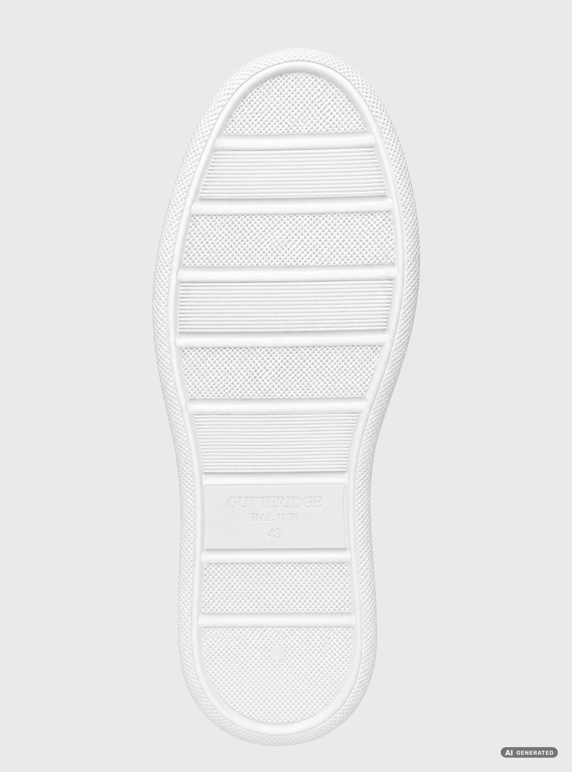 Sneakers in pelle martellata, WHITE