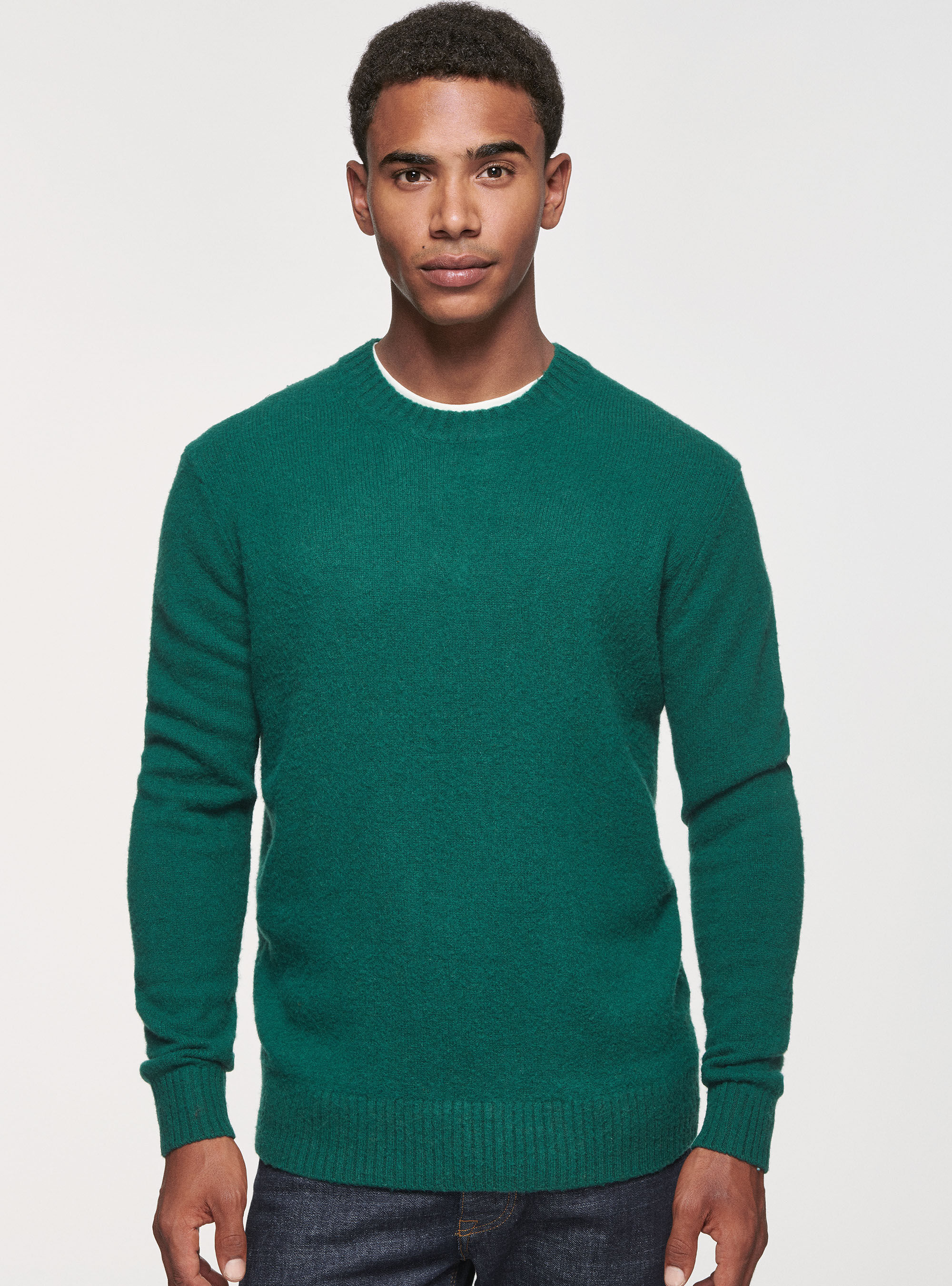 Wool crew neck sweaters on sale