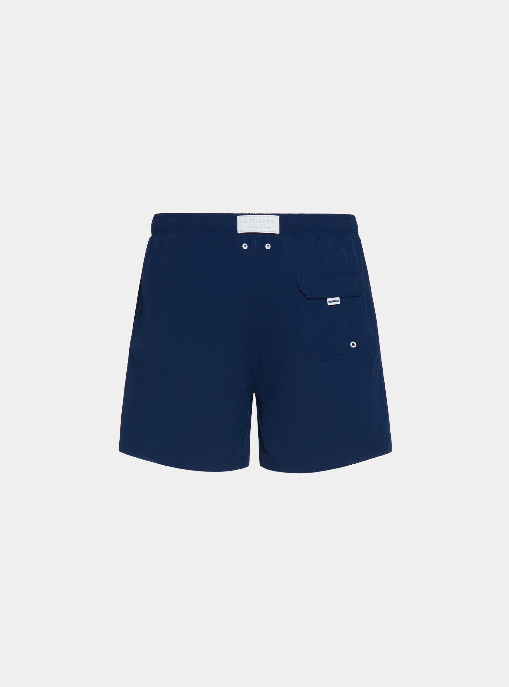 Solid-coloured swimwear, BLUE