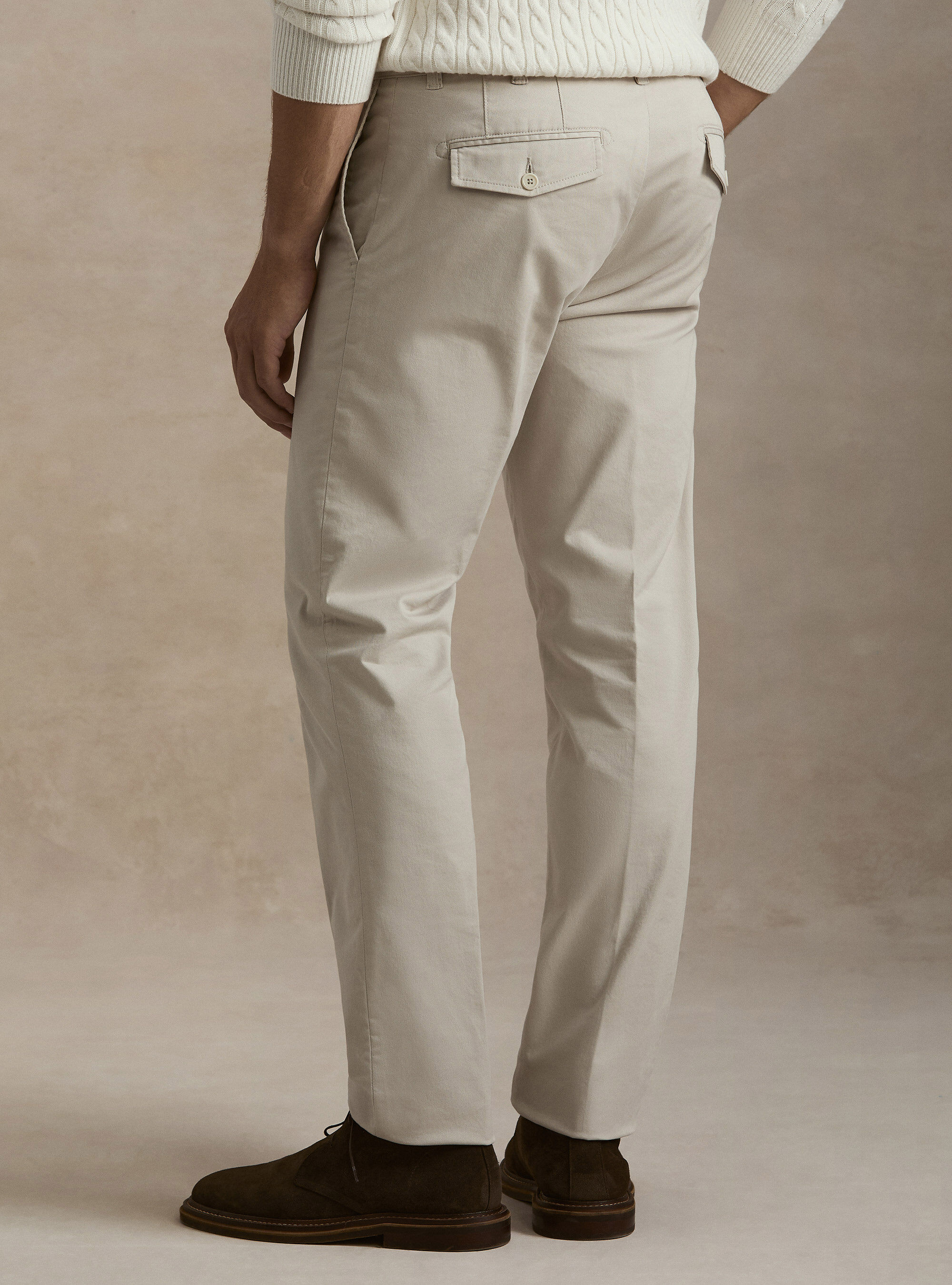 Slack slim fit in twill stretch