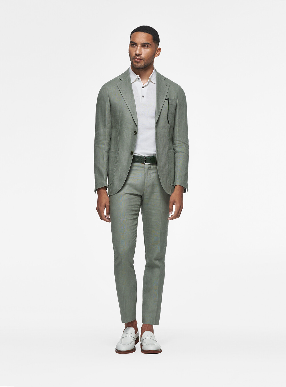 Pure linen blazer | Gutteridge | Men's Suits