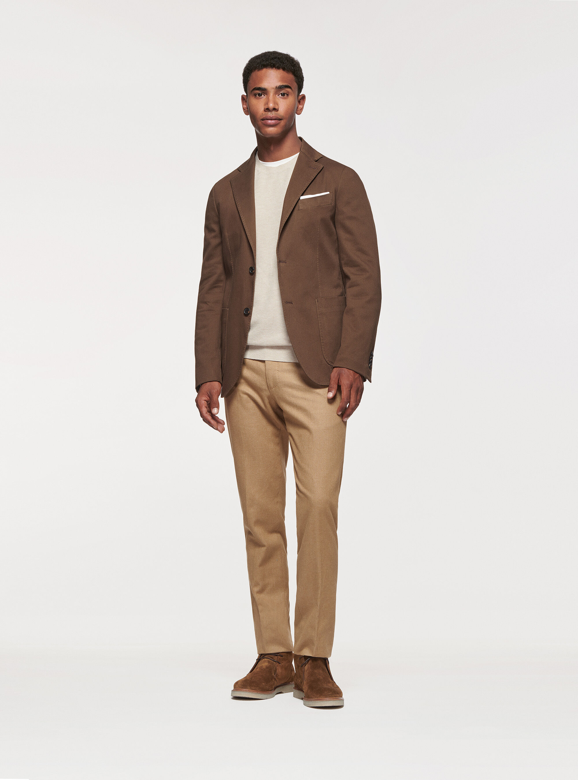 Blazer with cotton pants deals
