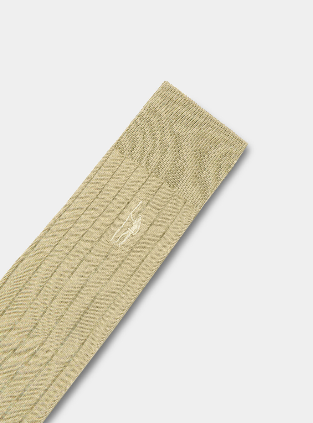 Calzini a costina con ricamo, SALVIA 0602C Calzini a costina con ricamo