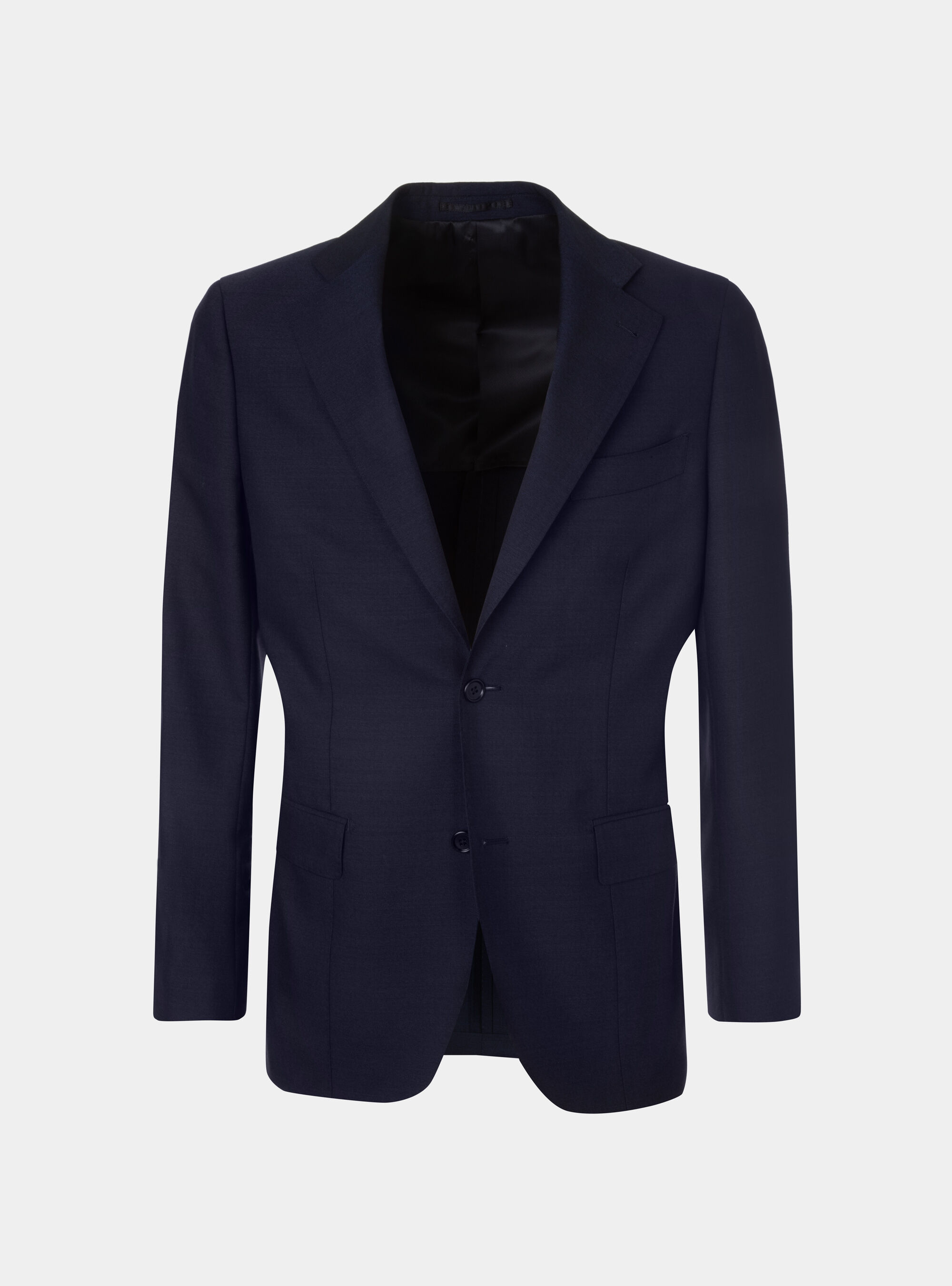 Suit blazer in pure wool Vitale Barberis Canonico fabric, NAVY BLUE