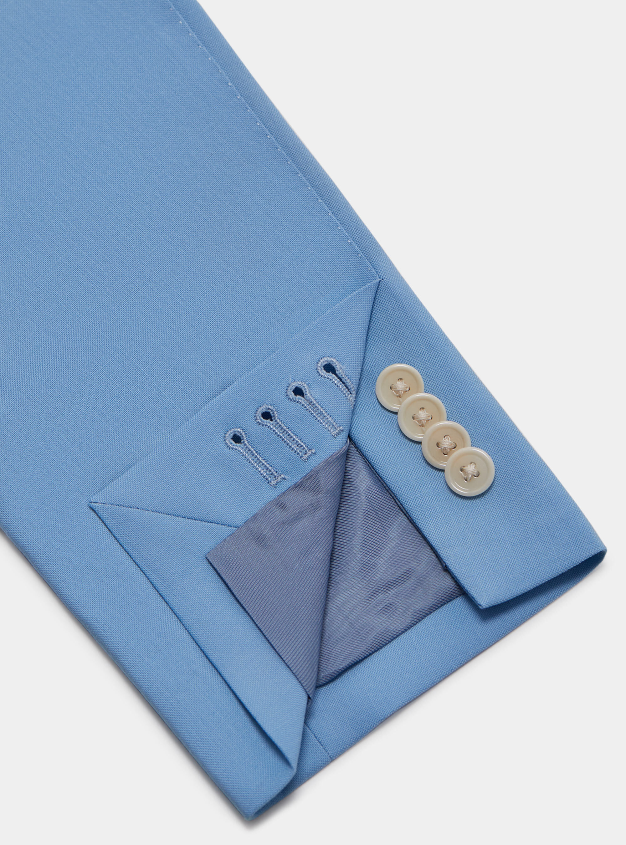 Giacca in pura lana Vitale Barberis Canonico, AZZURRO