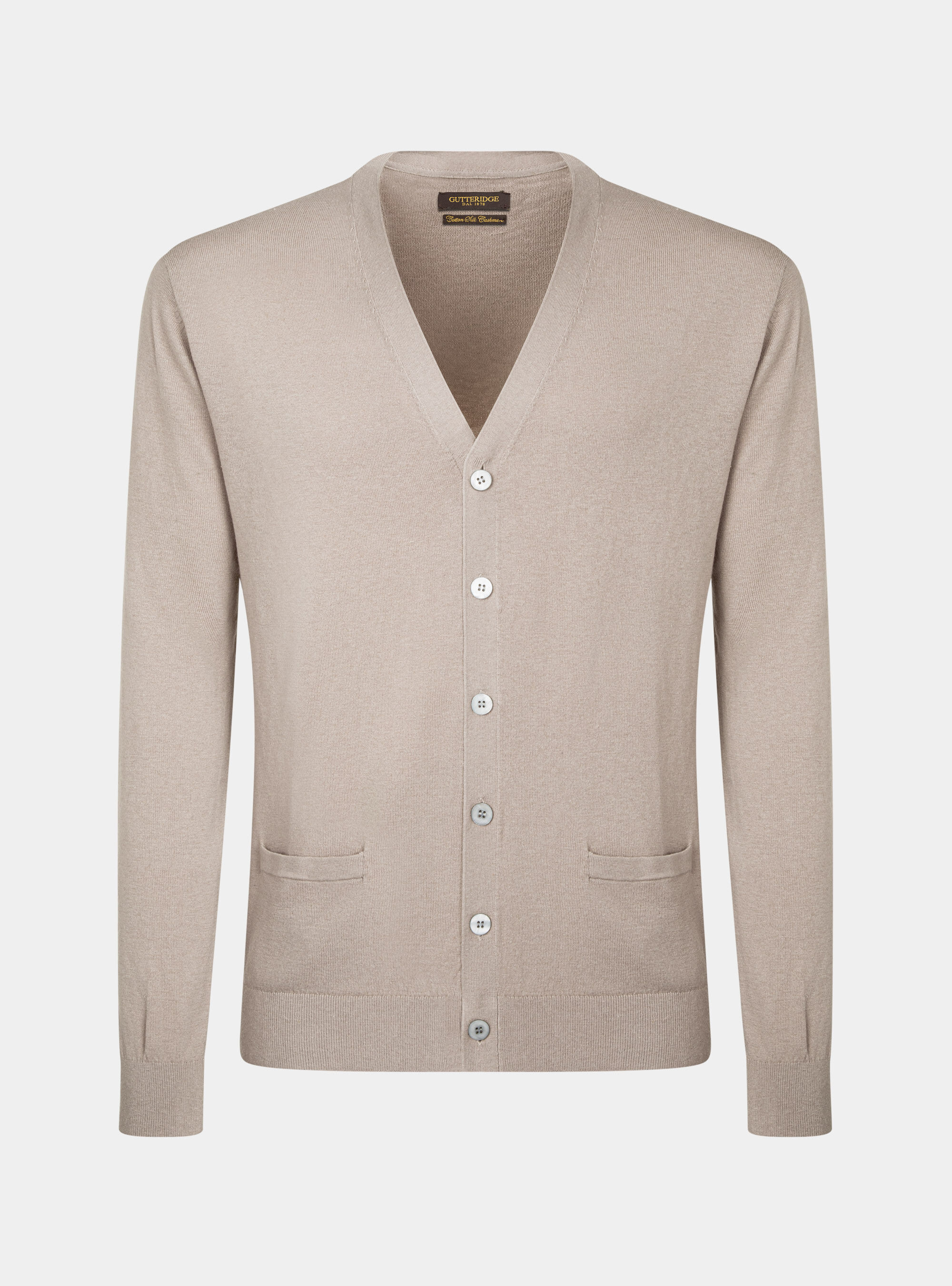 Silk cotton cardigan store