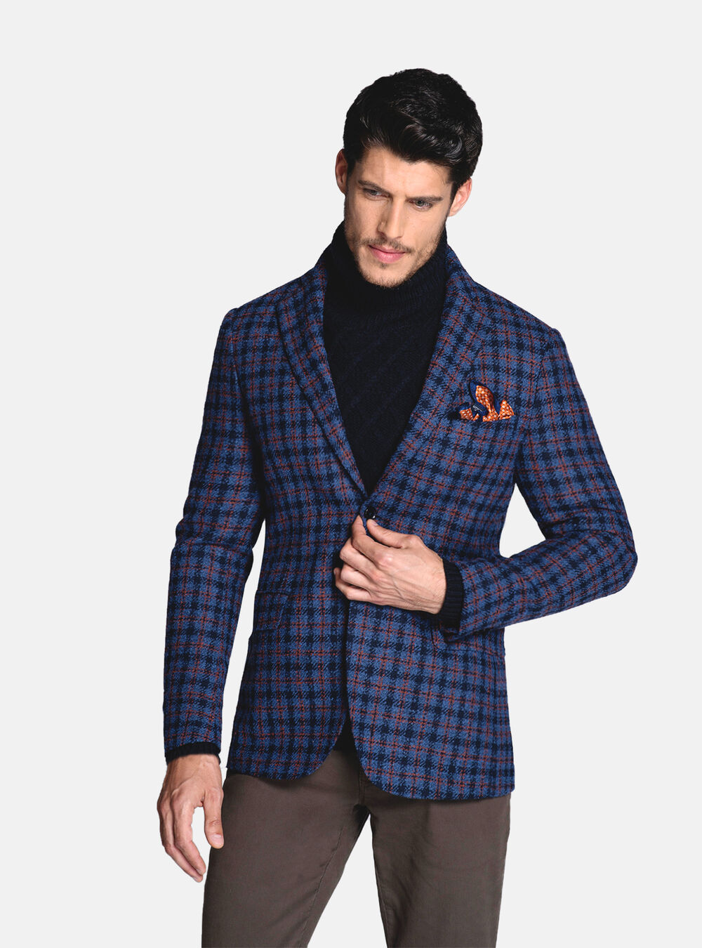 Wool Plaid Jacket Gutteridge Gi3113uogu