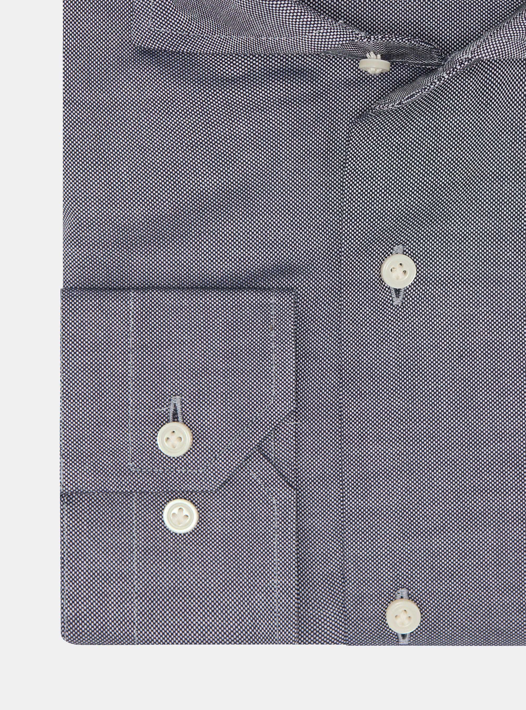 Camicia in cotone oxford, BLU NAVY