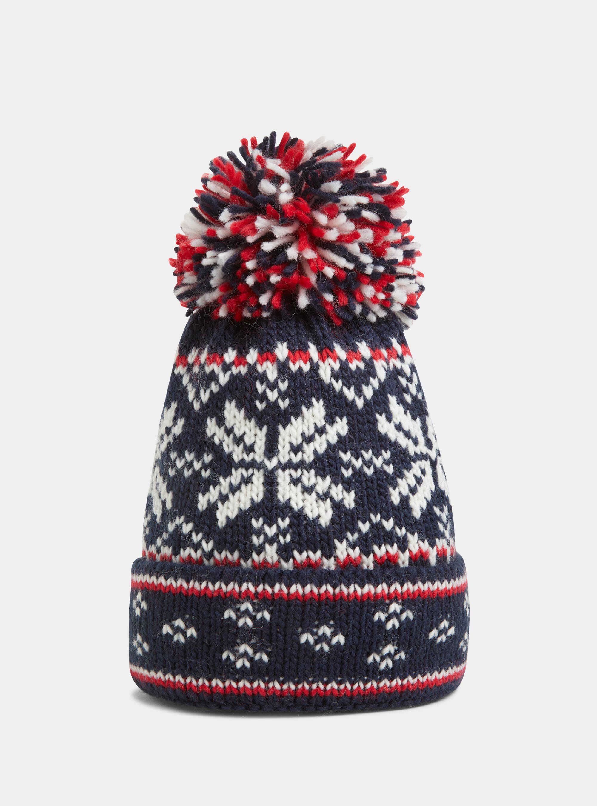Cappello di natale con pompon