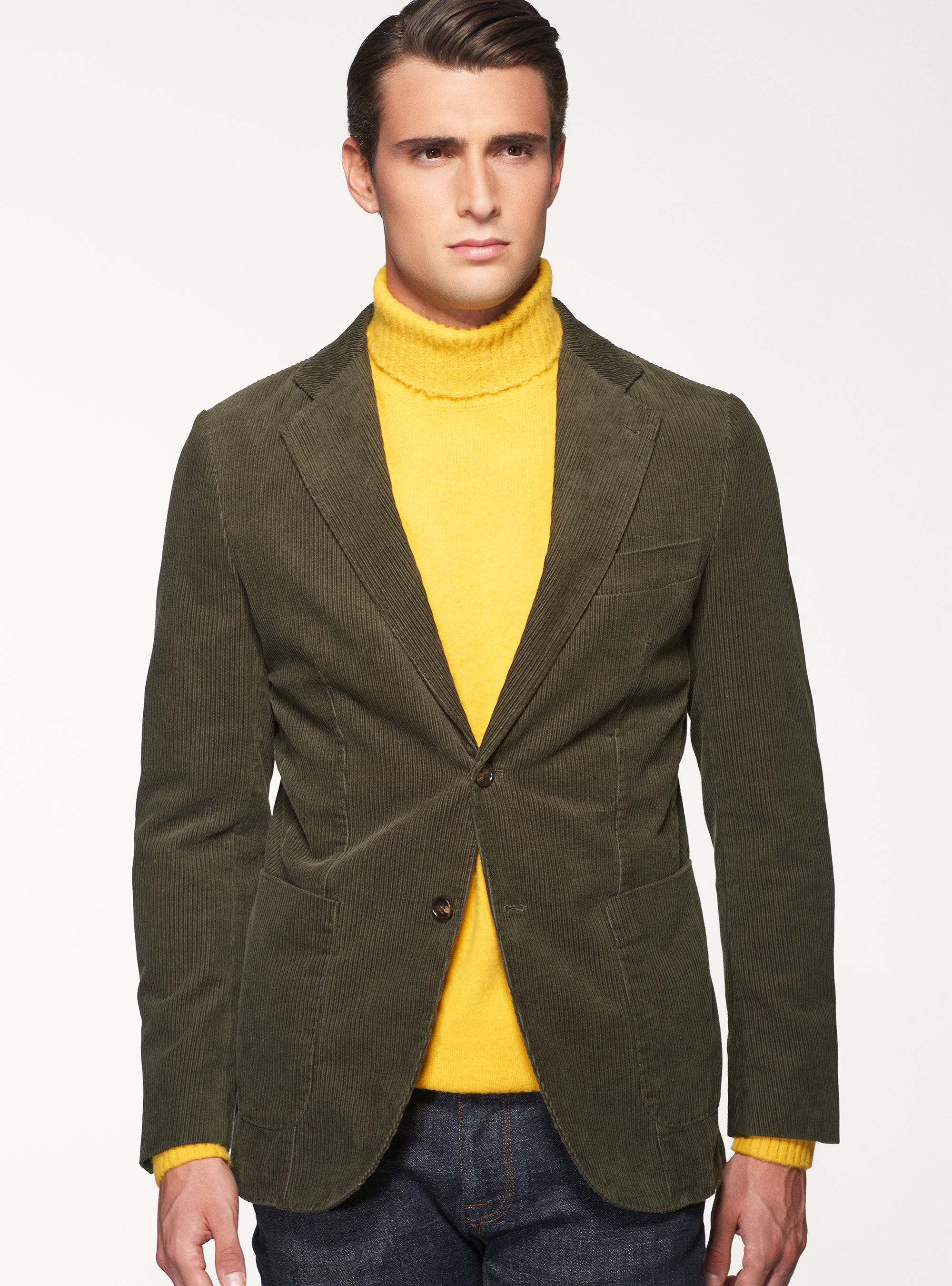 Polo corduroy blazer top