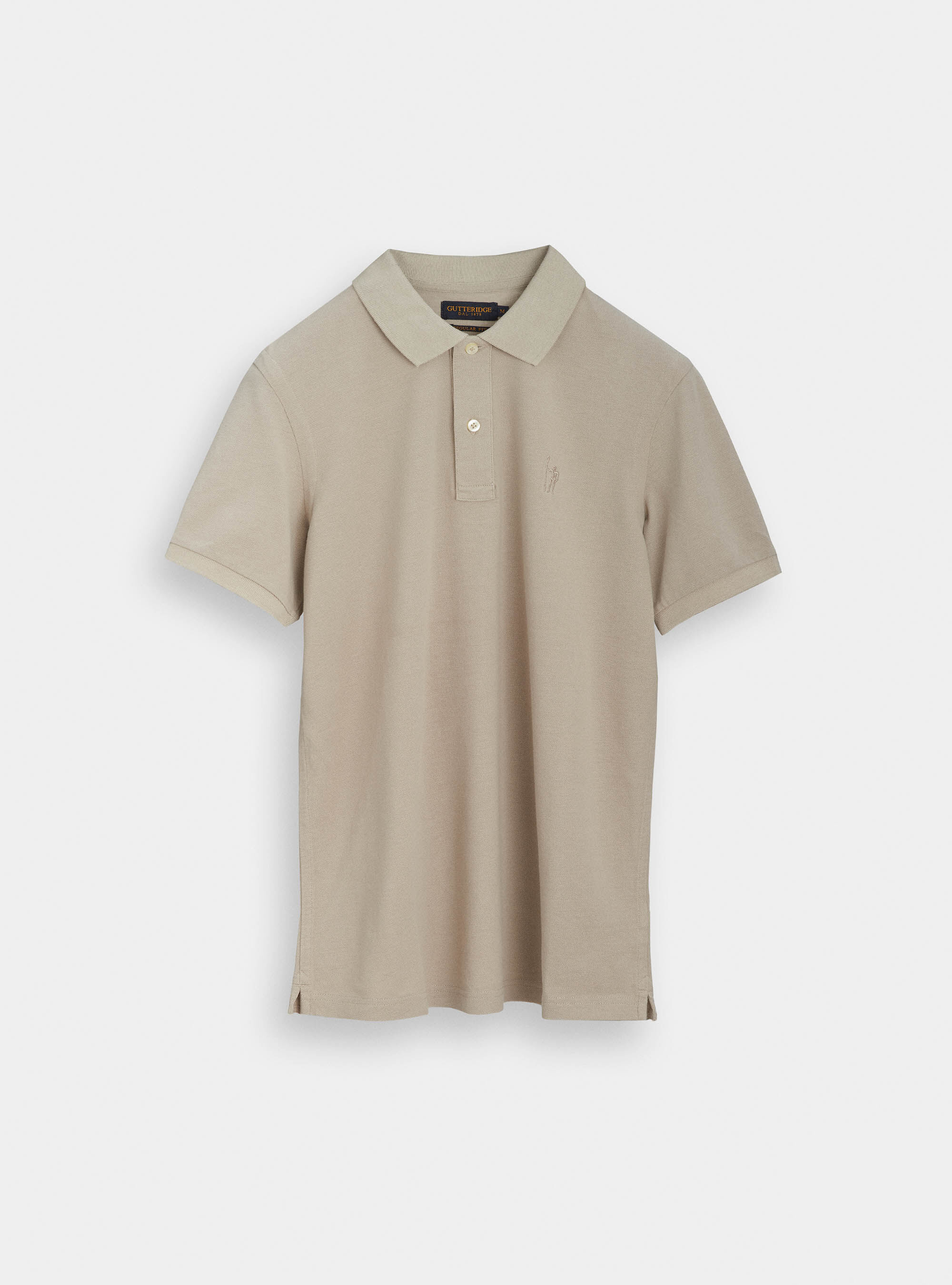 Polo cl&aacute;sico de piqu&eacute;, CRUDO