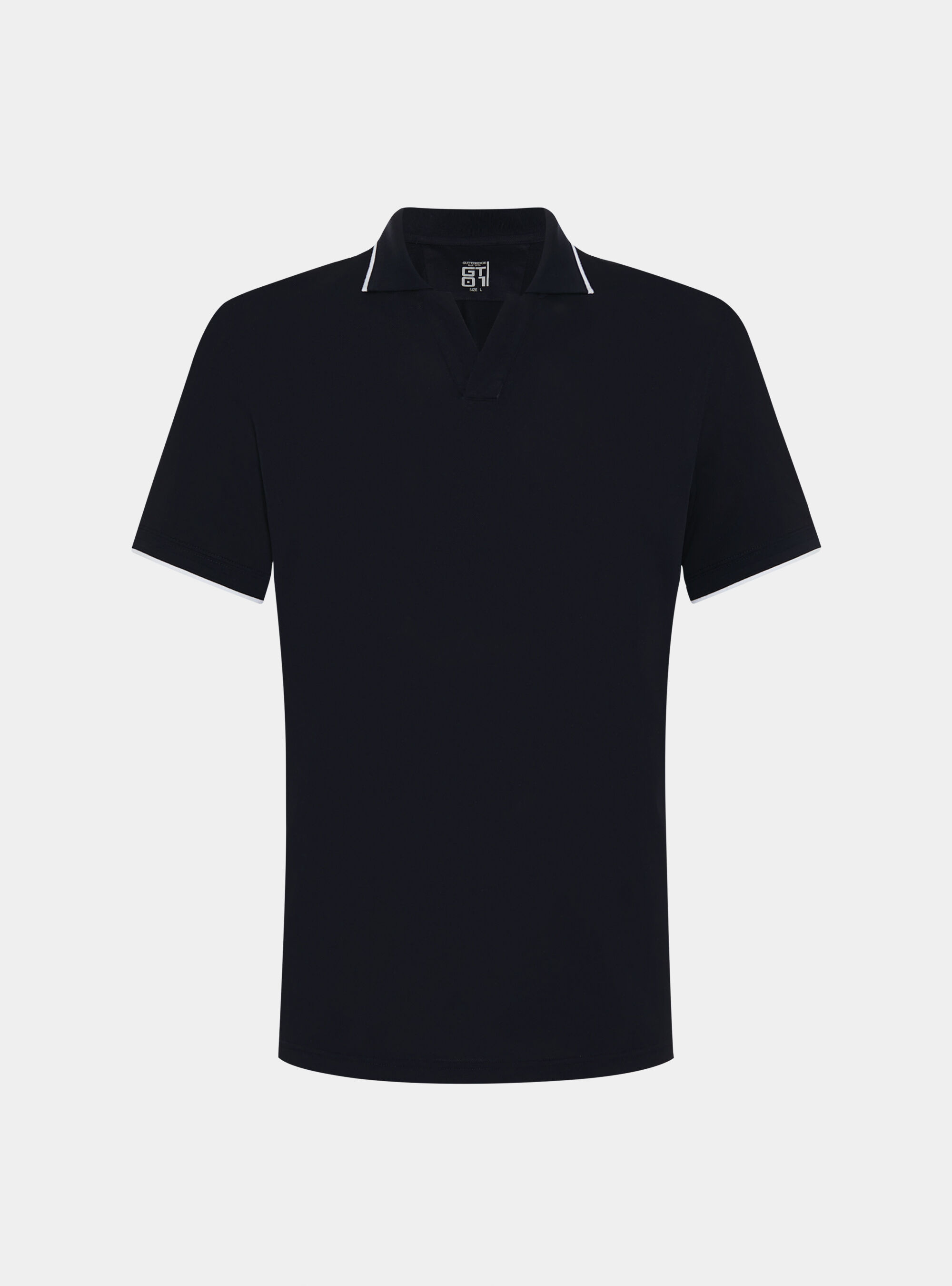 PEAK■Pique Basic Polo T-shirt■送料込 GT01 buttonless stretch pique polo shirt | Gutteridge