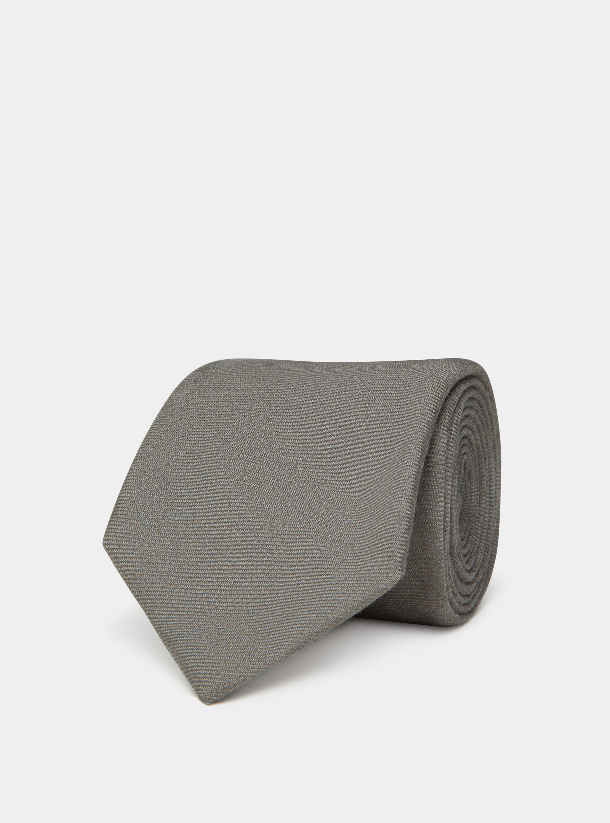 Cravatta in lana tinta unita