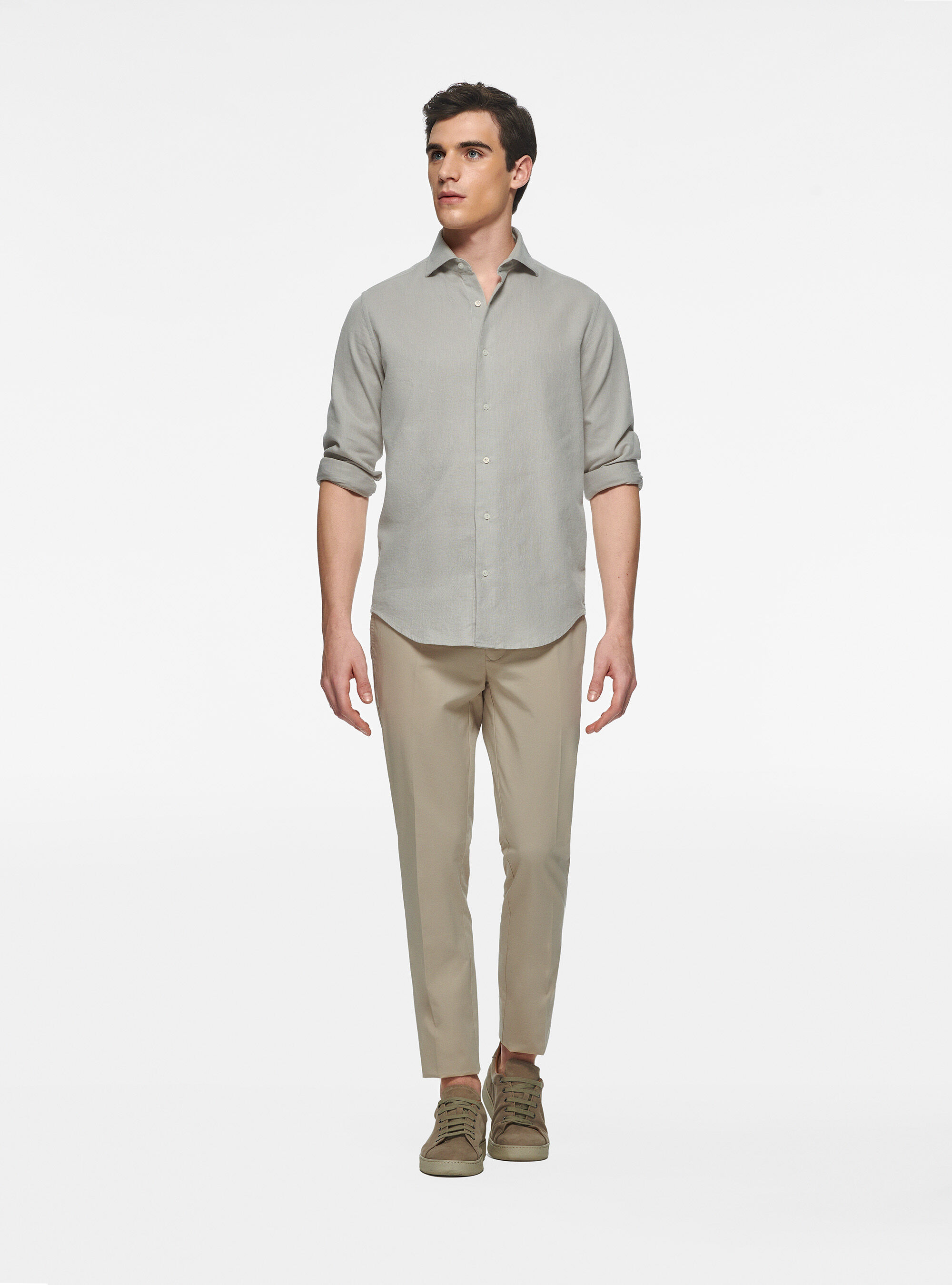 Cotton gauze shirt