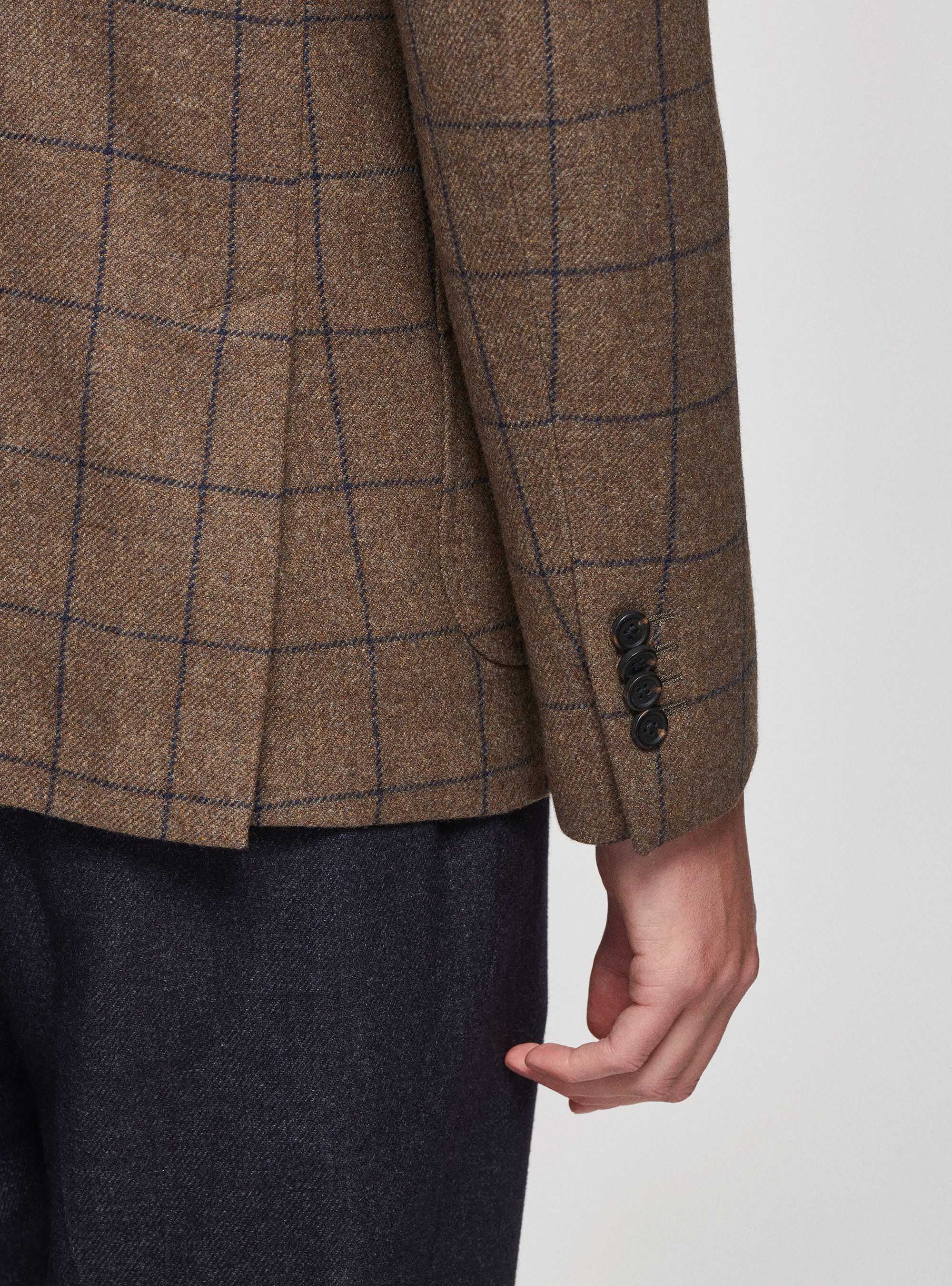 Veste en best sale laine à carreaux