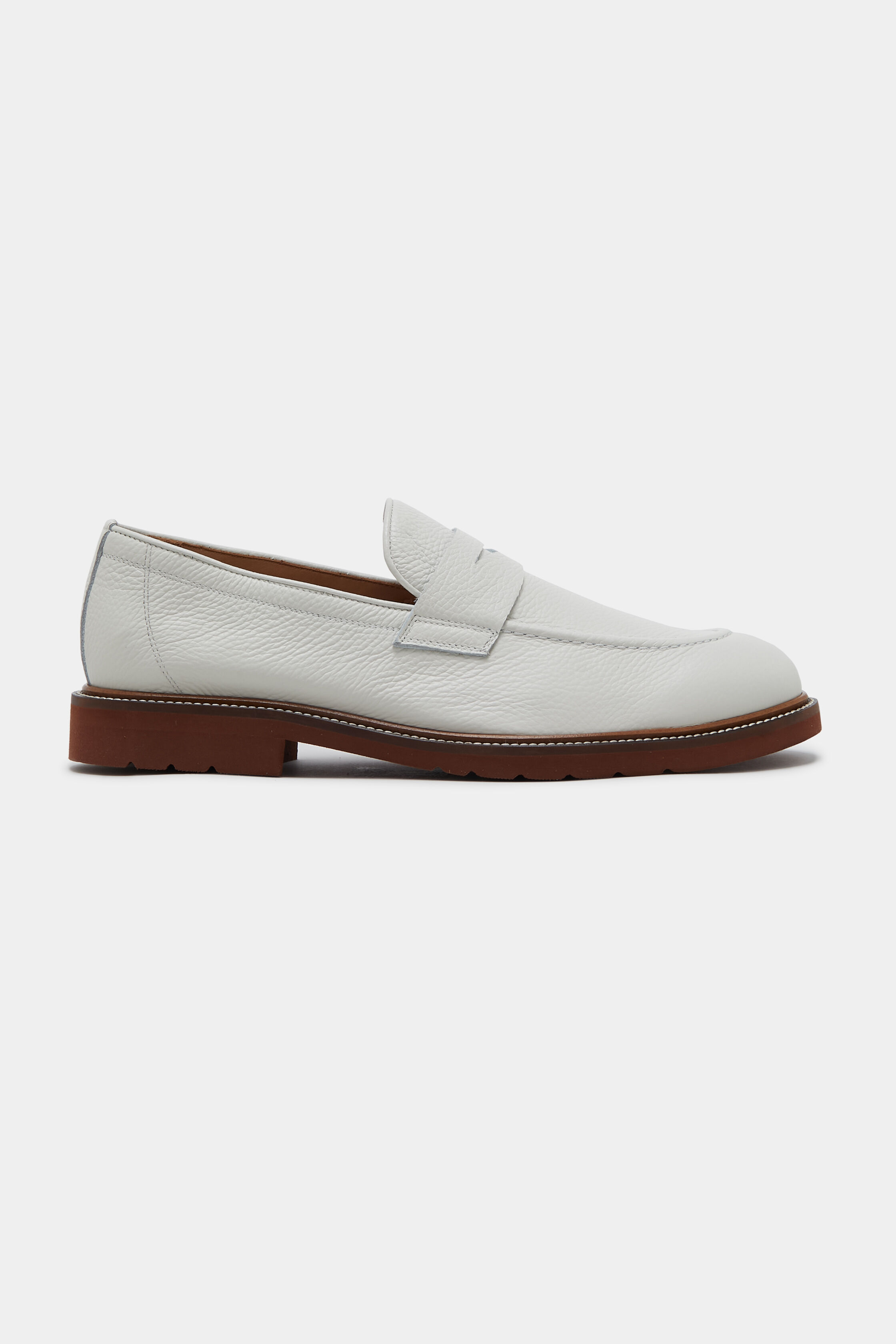Mocassini bianchi uomo new arrivals