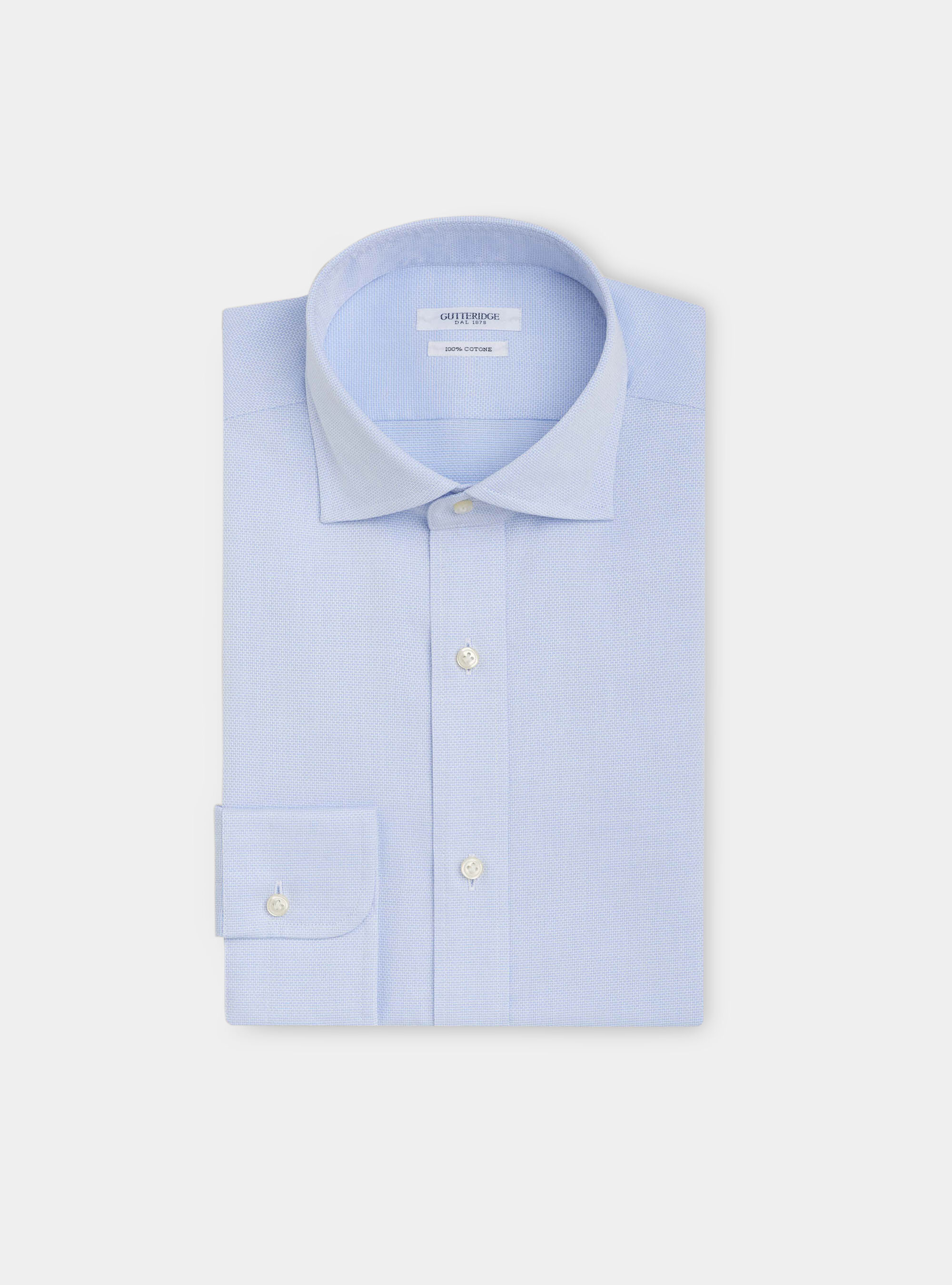 Cuello frances camisa hombre cheap