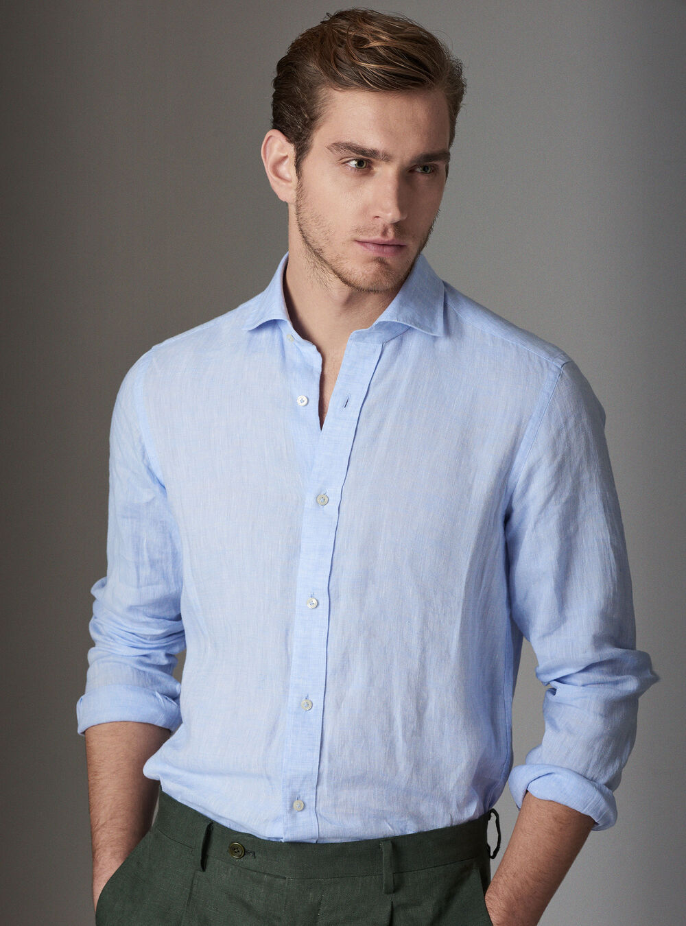 Camicia Di Lino Dentro O Fuori
