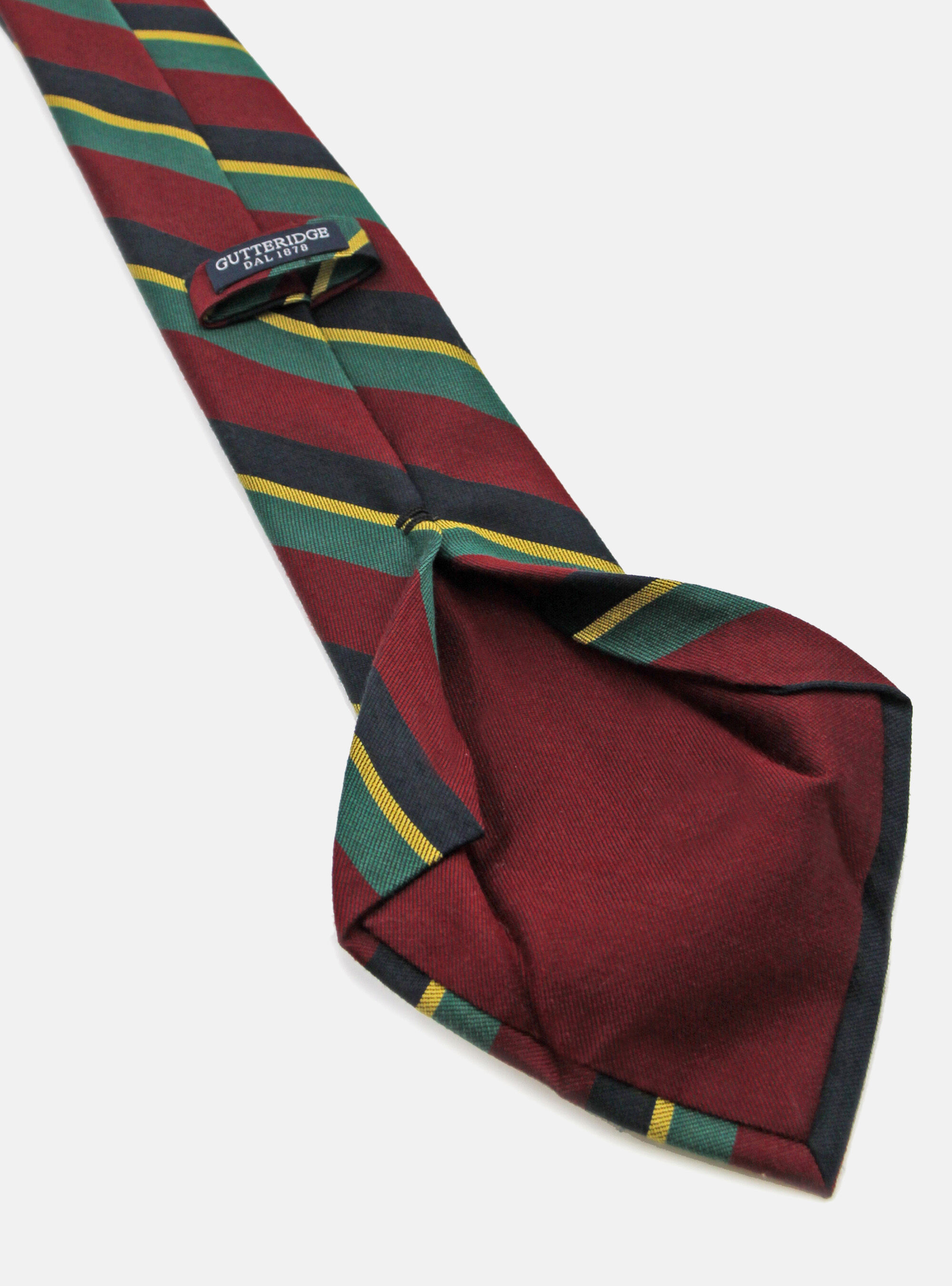 【DAIRIKU / ダイリク】Silk Regimental Tie DAIRIKU(ダイリク)Benjamin Silk Tie with Money Clip (23SS A-3