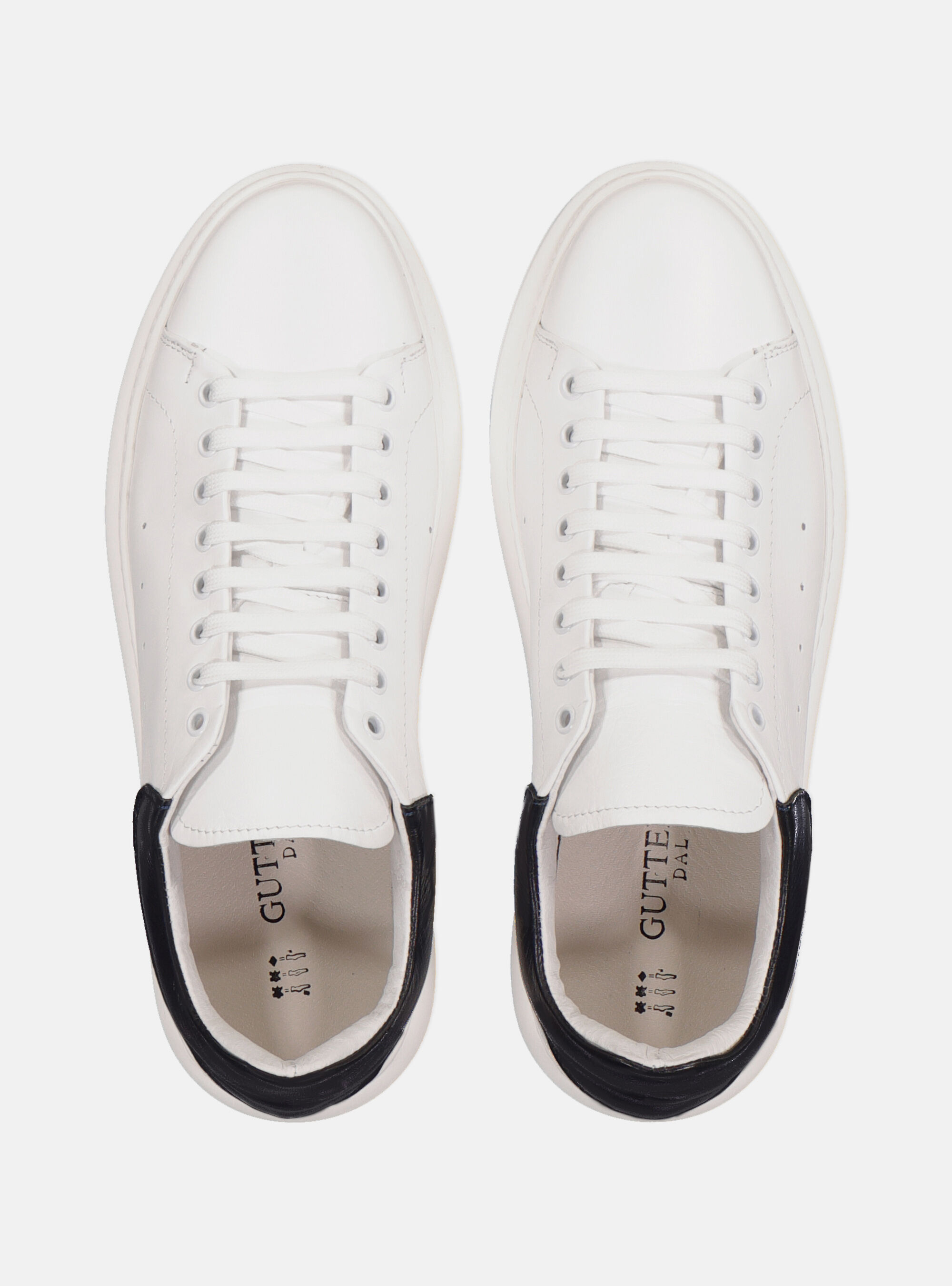 SNEAKERS DE CUERO, WHITE 001C