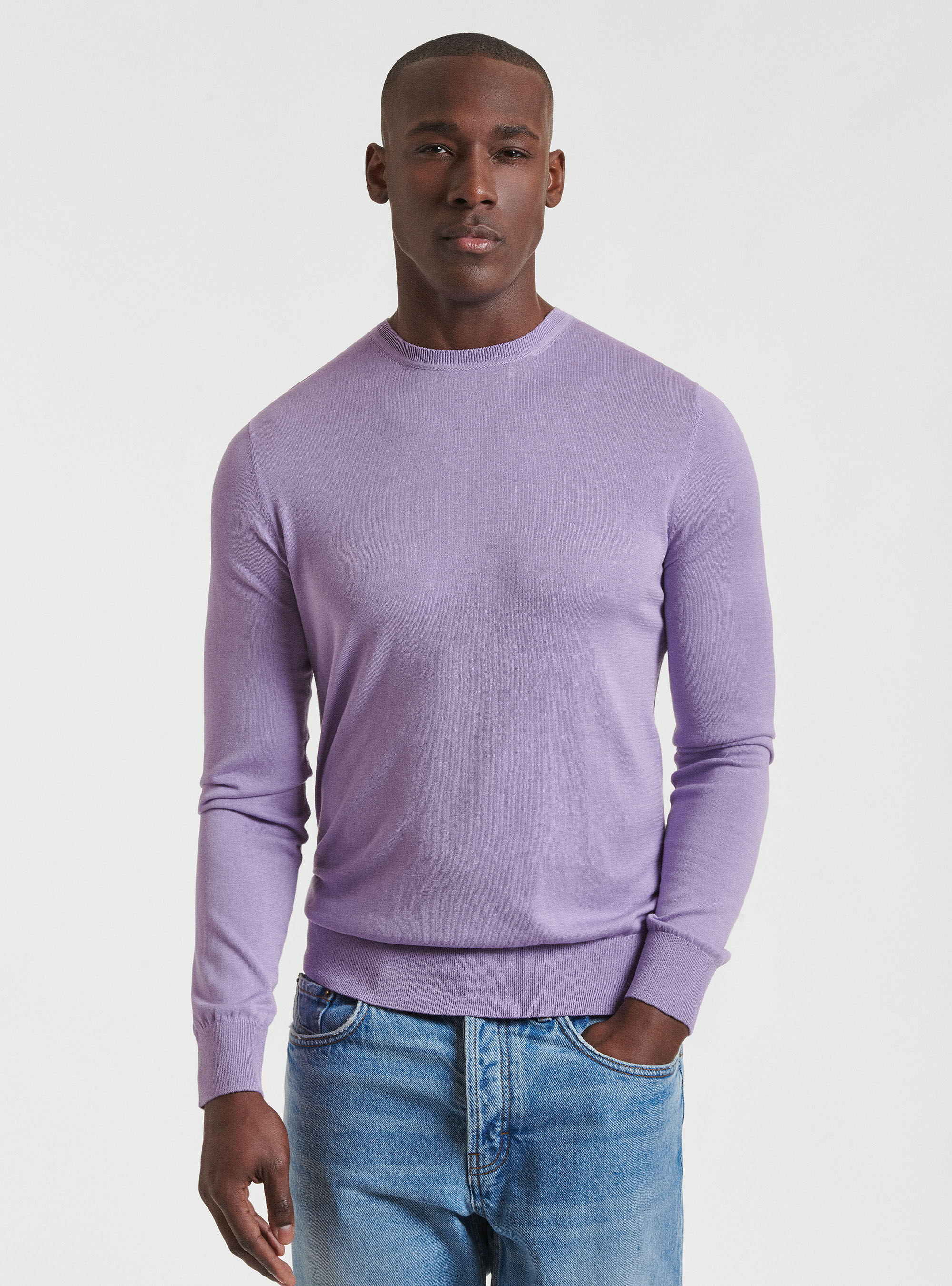 Silk sweater mens 2025