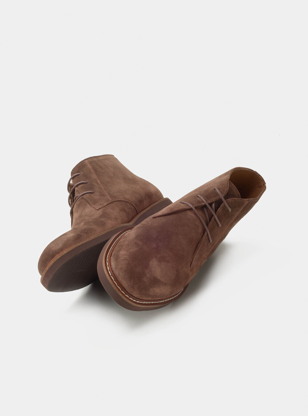Suede ankle boots