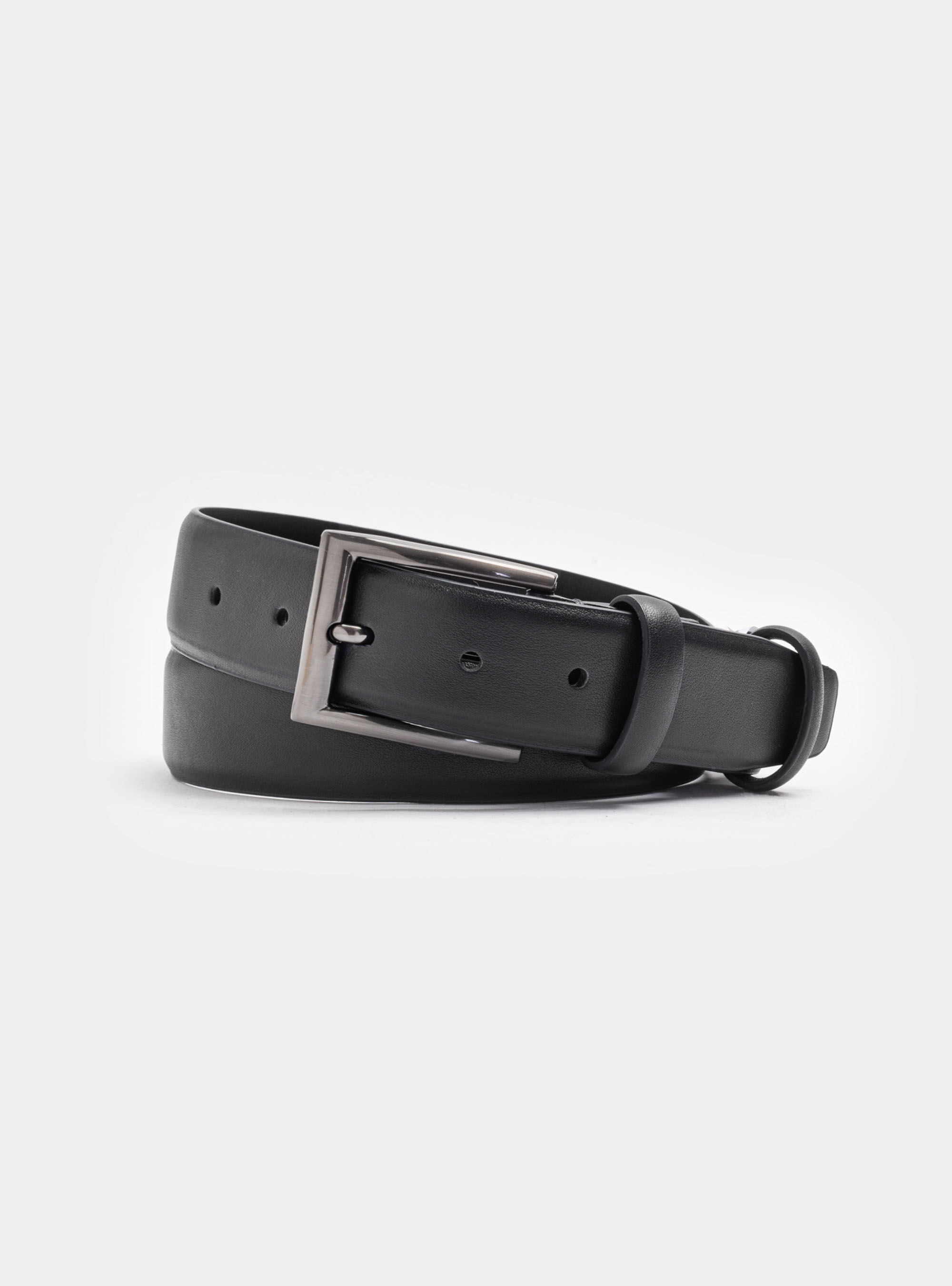 Gents black discount leather belts