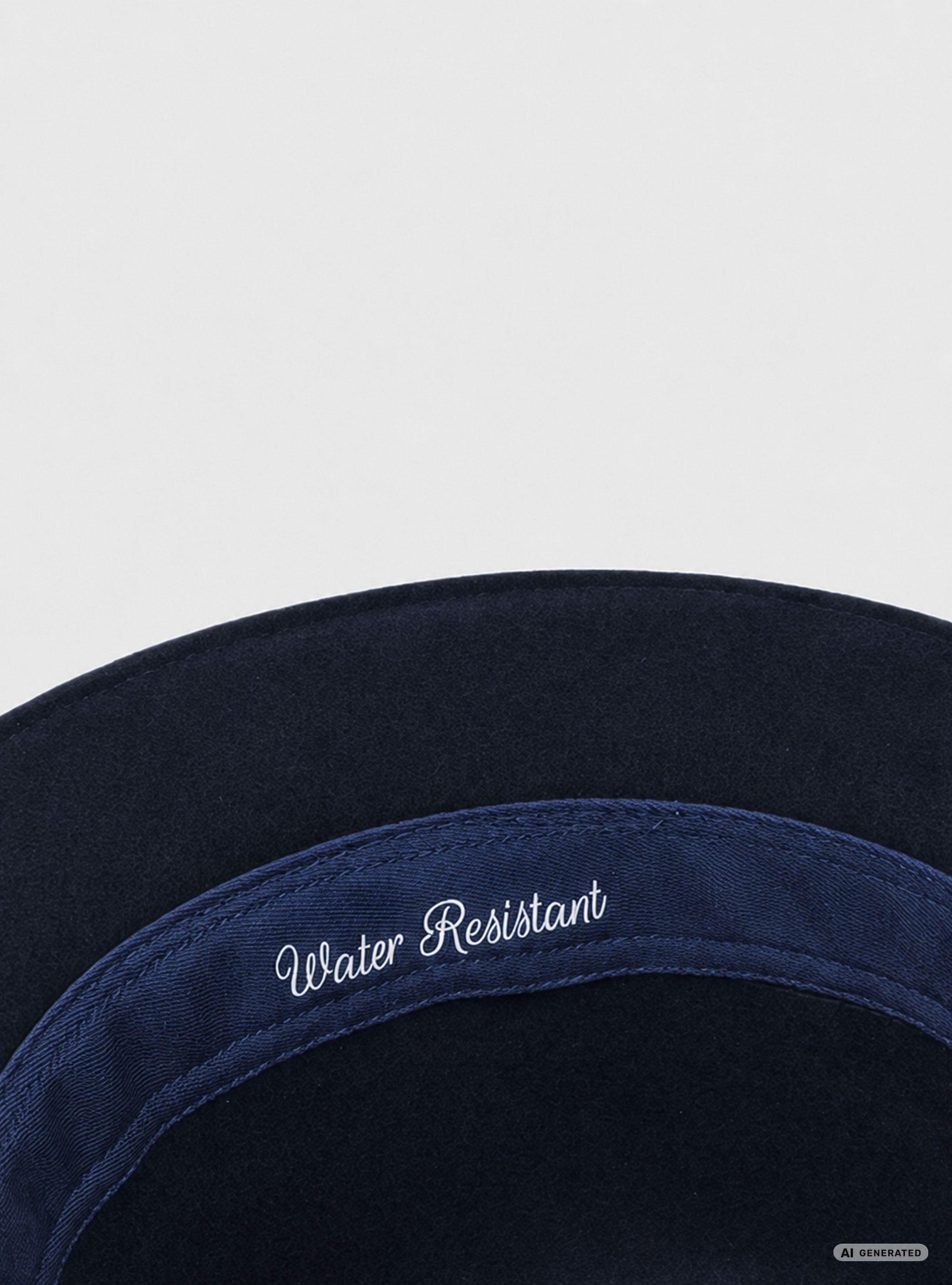 Cappello in lana merino water resistant, NAVY 0218C