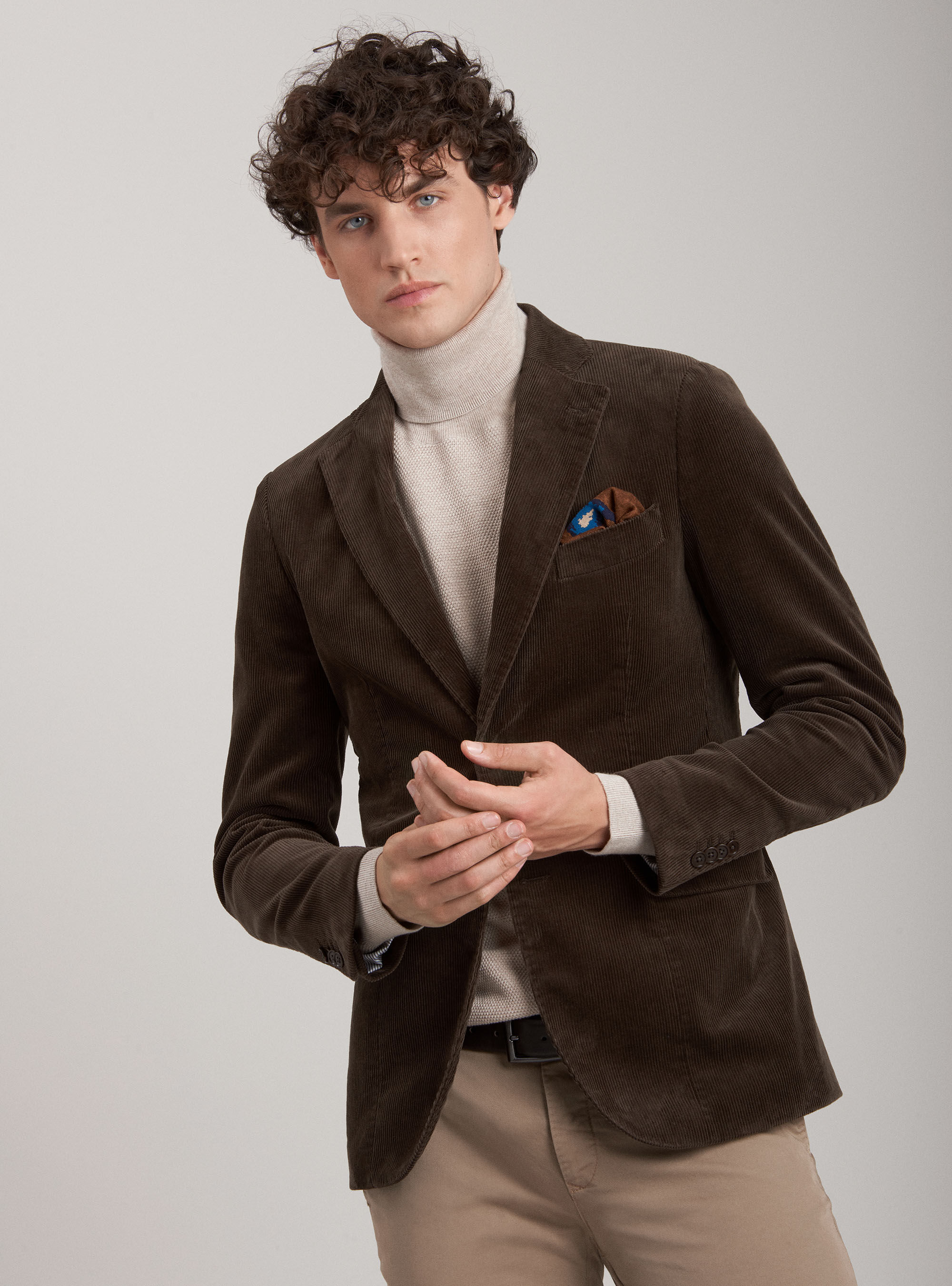 Gutteridge Uomo Abbigliamento Cappotti e giubbotti Giacche Giacche in velluto Giacca camicia in velluto di cotone 