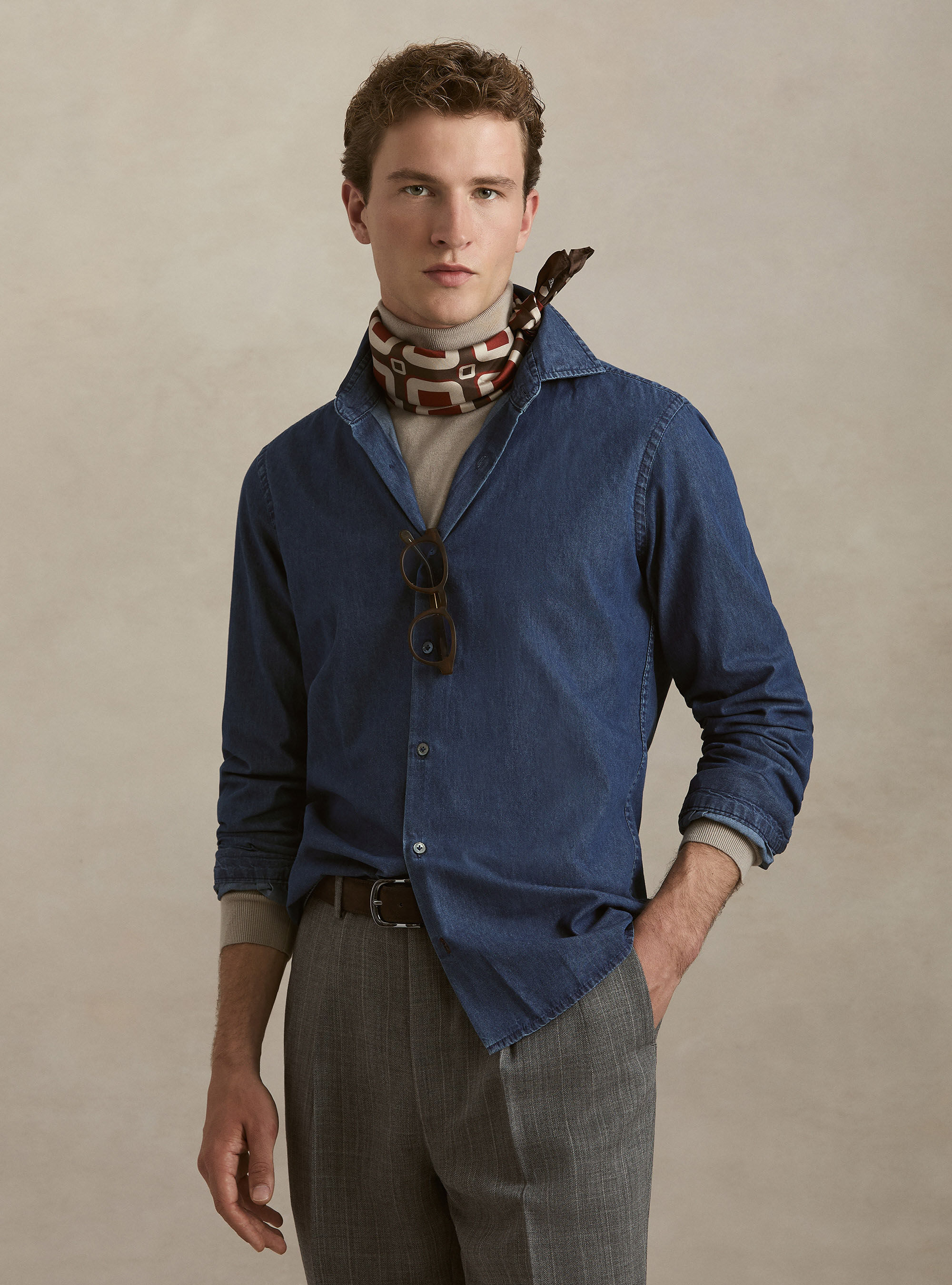 Camicia in denim