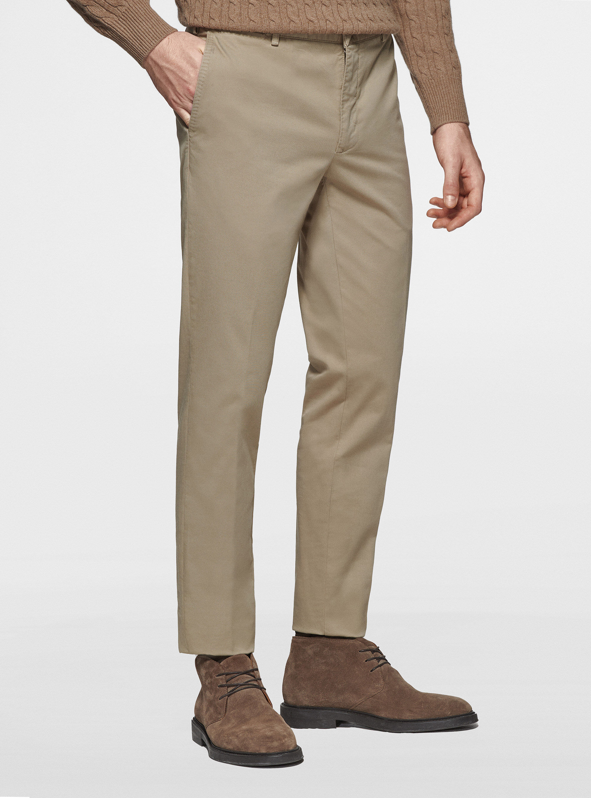 売れ筋商品 Stretch twill catalog Men's | Gutteridge | trousers fit slim パンツ