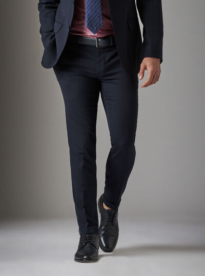 Pantaloni Gutteridge da abito micro texture