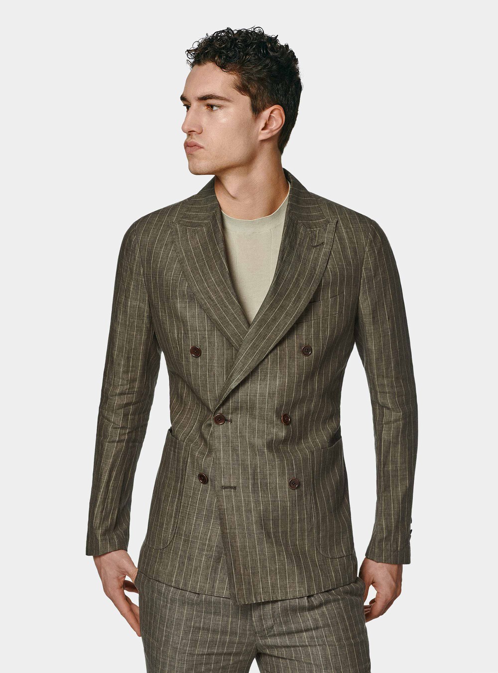 Abito Uomo Giacche Uomo Doppiopetto Giacca Abito Doppiopetto