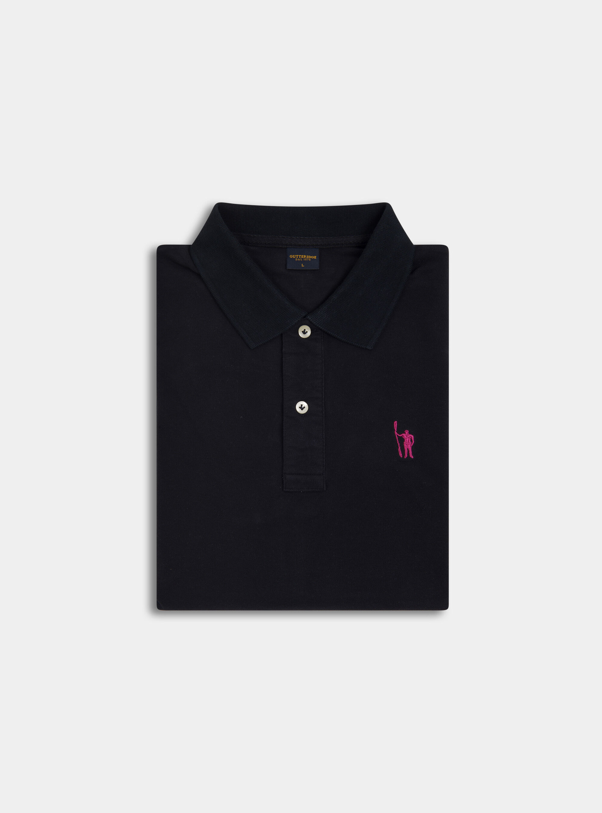 V12　 5 STAR POLO Classic cotton pique polo with embroidery | Gutteridge
