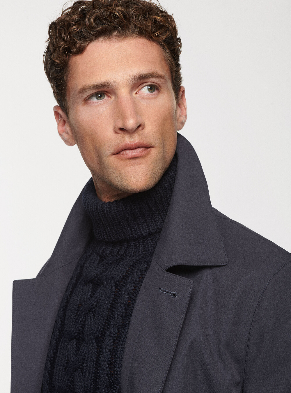 Lined raincoat with large pockets | GutteridgeEU | Men's catalog ...