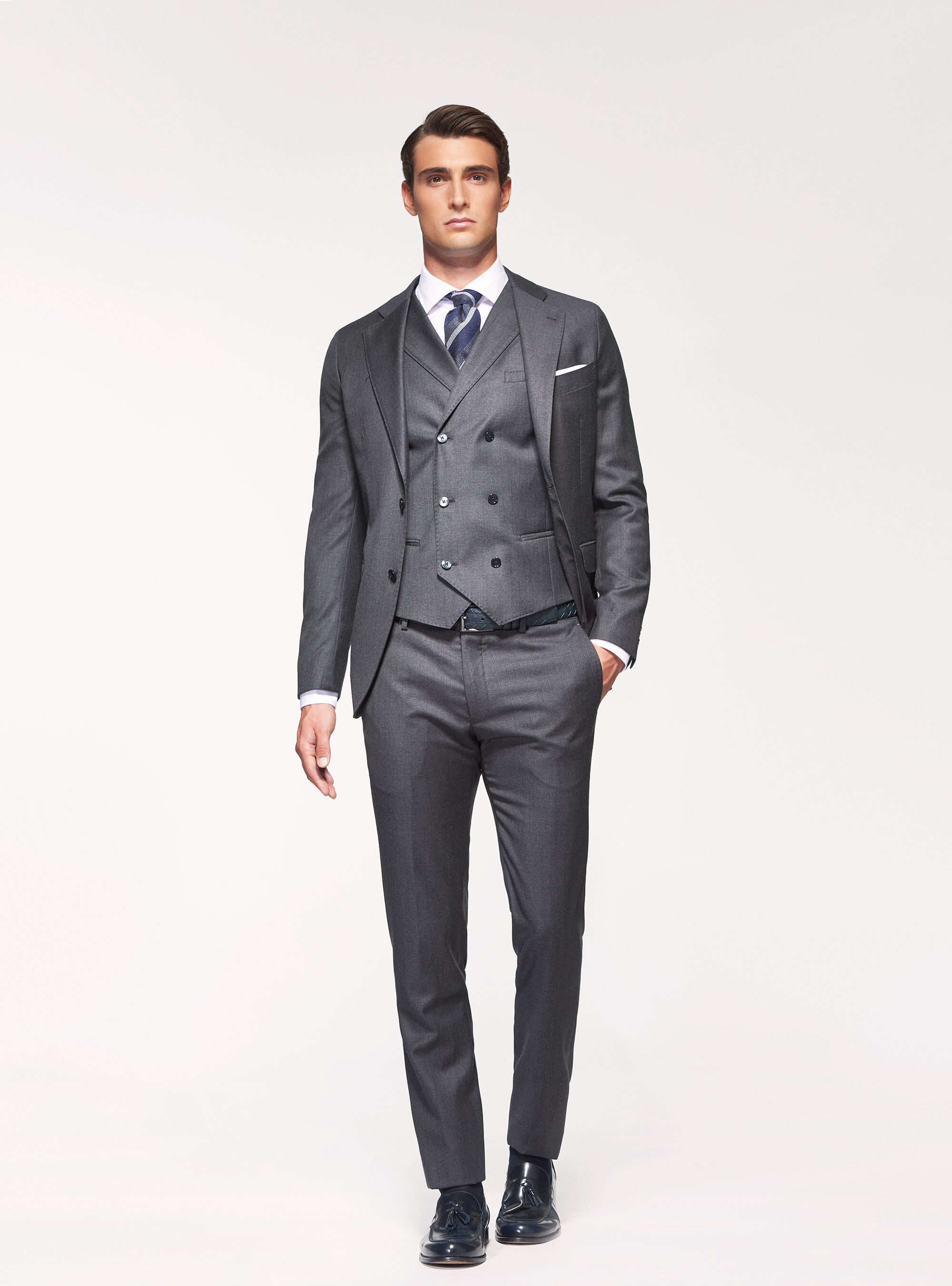 discount 96% MEN FASHION Suits & Sets Elegant Roberto torretta Suit trousers Navy Blue 44                  EU 