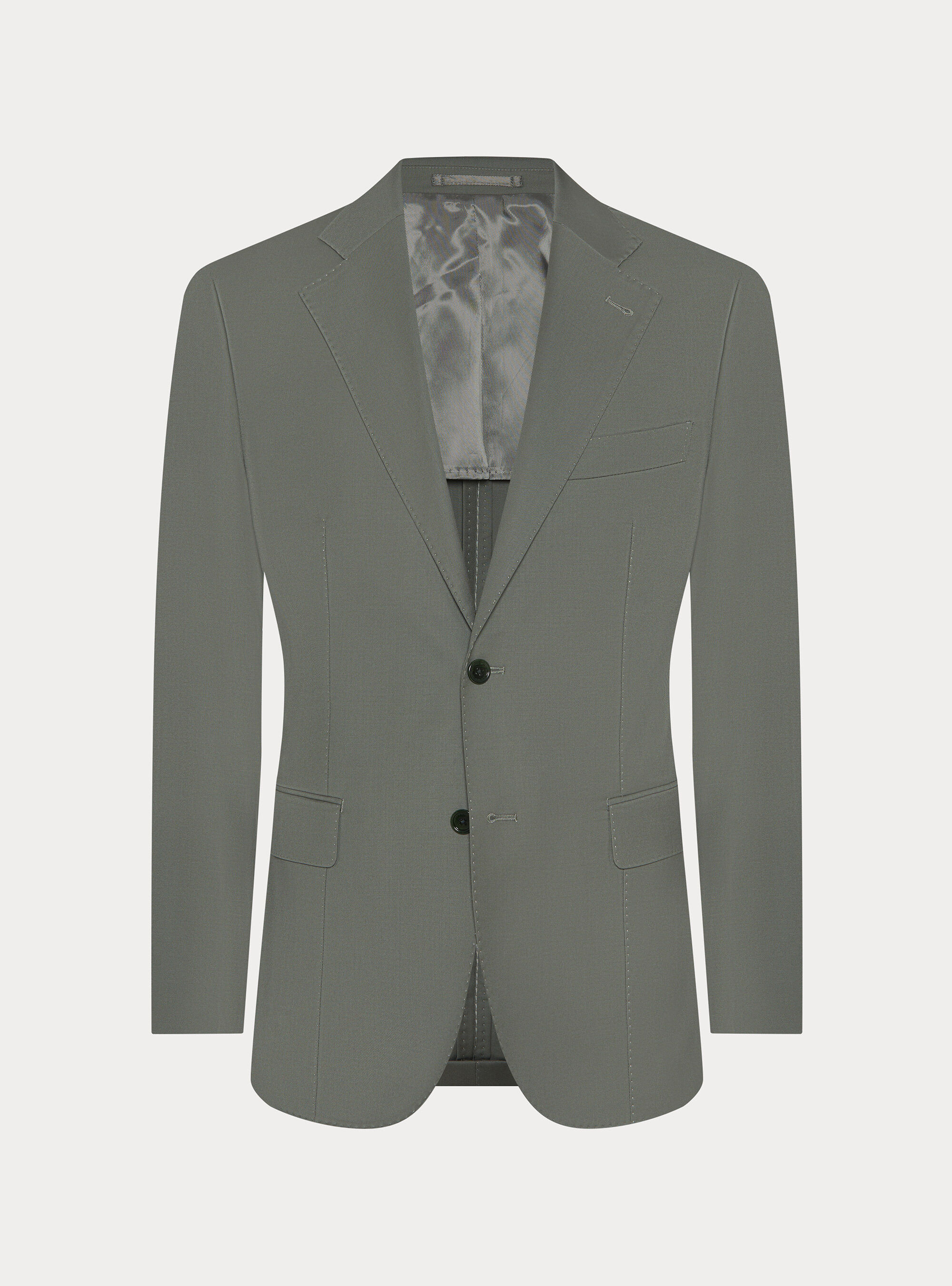 Pure wool suit jacket by Vitale Barberis Canonico, SALVIA 0602C