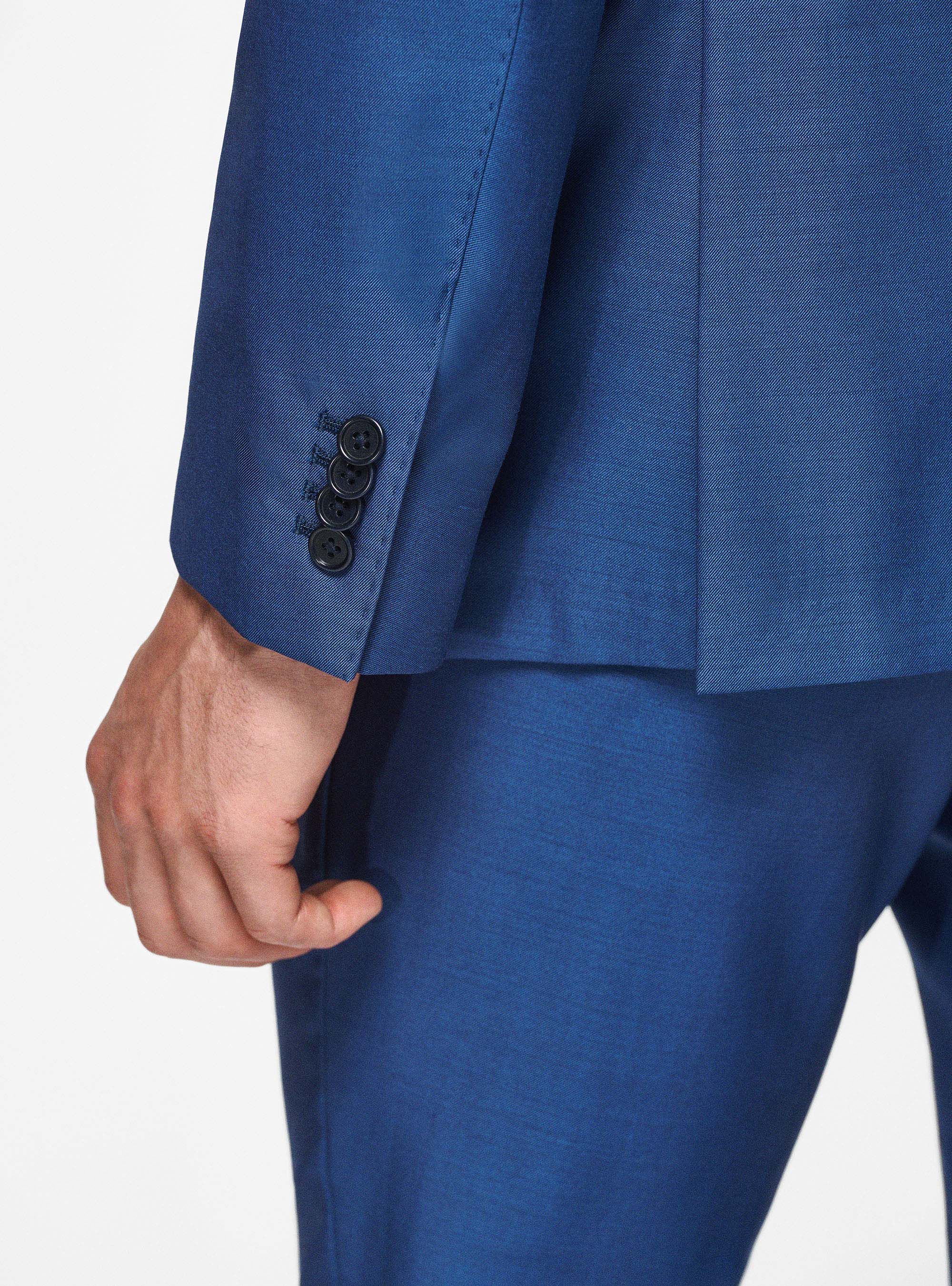 Pure 110's superfine wool blazer, BLUE