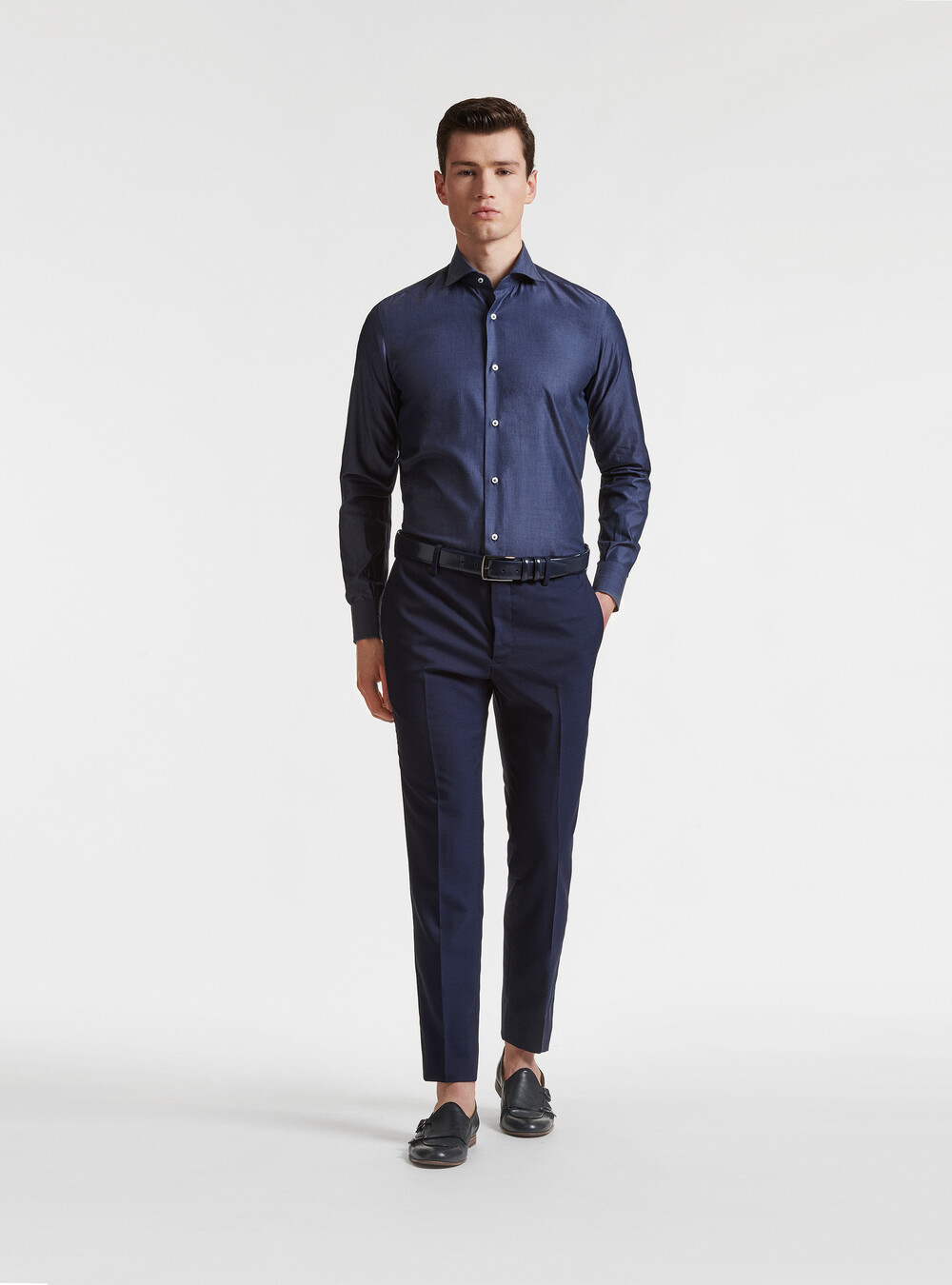 Cotton shirt fil a fil | Gutteridge | Men's Clothing