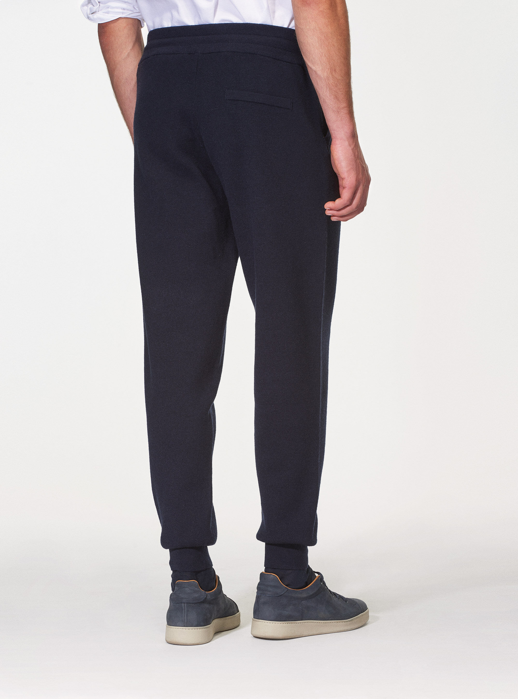 Navy outlet sports trousers