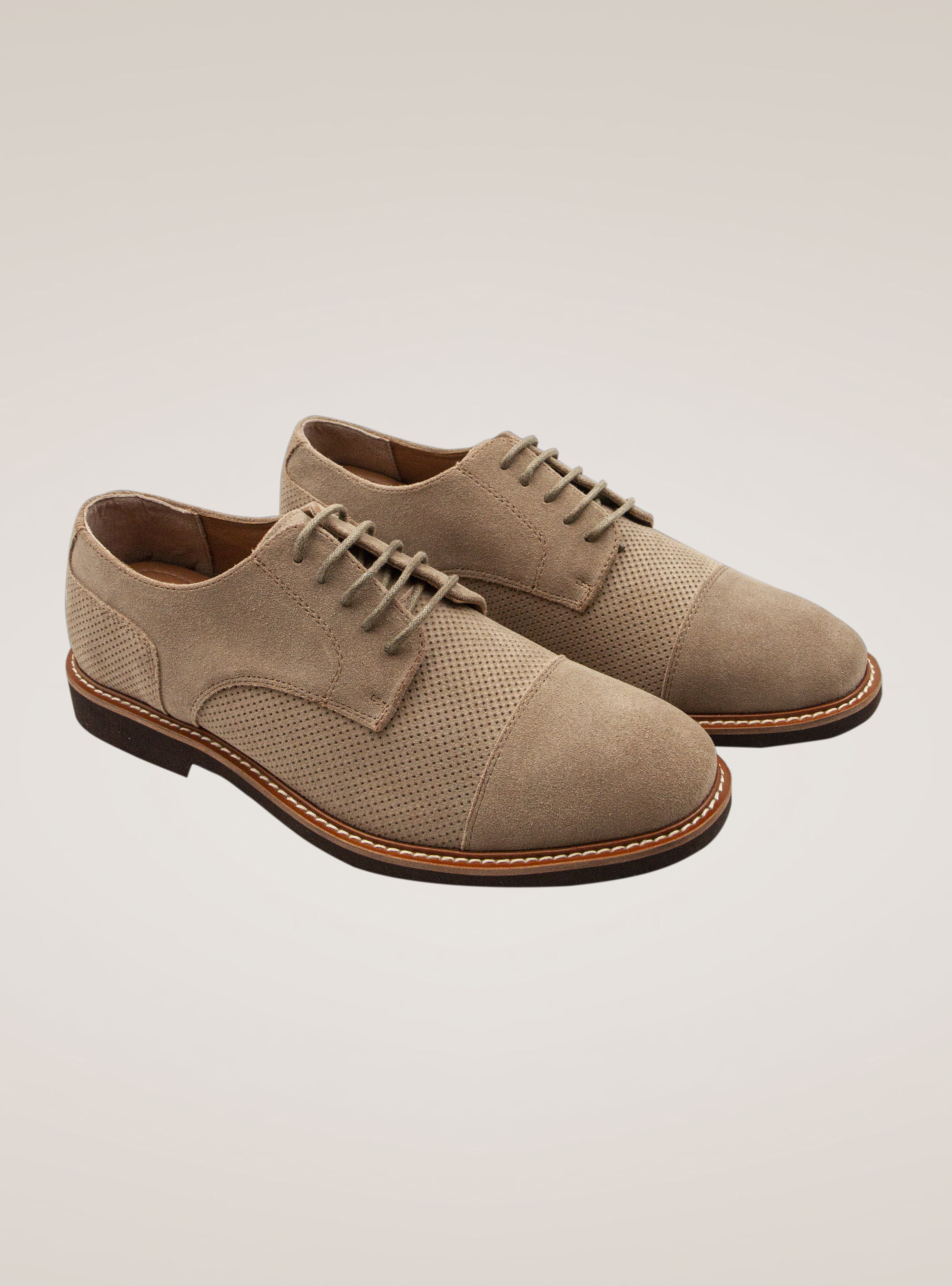 Perforated derby shoes clearance