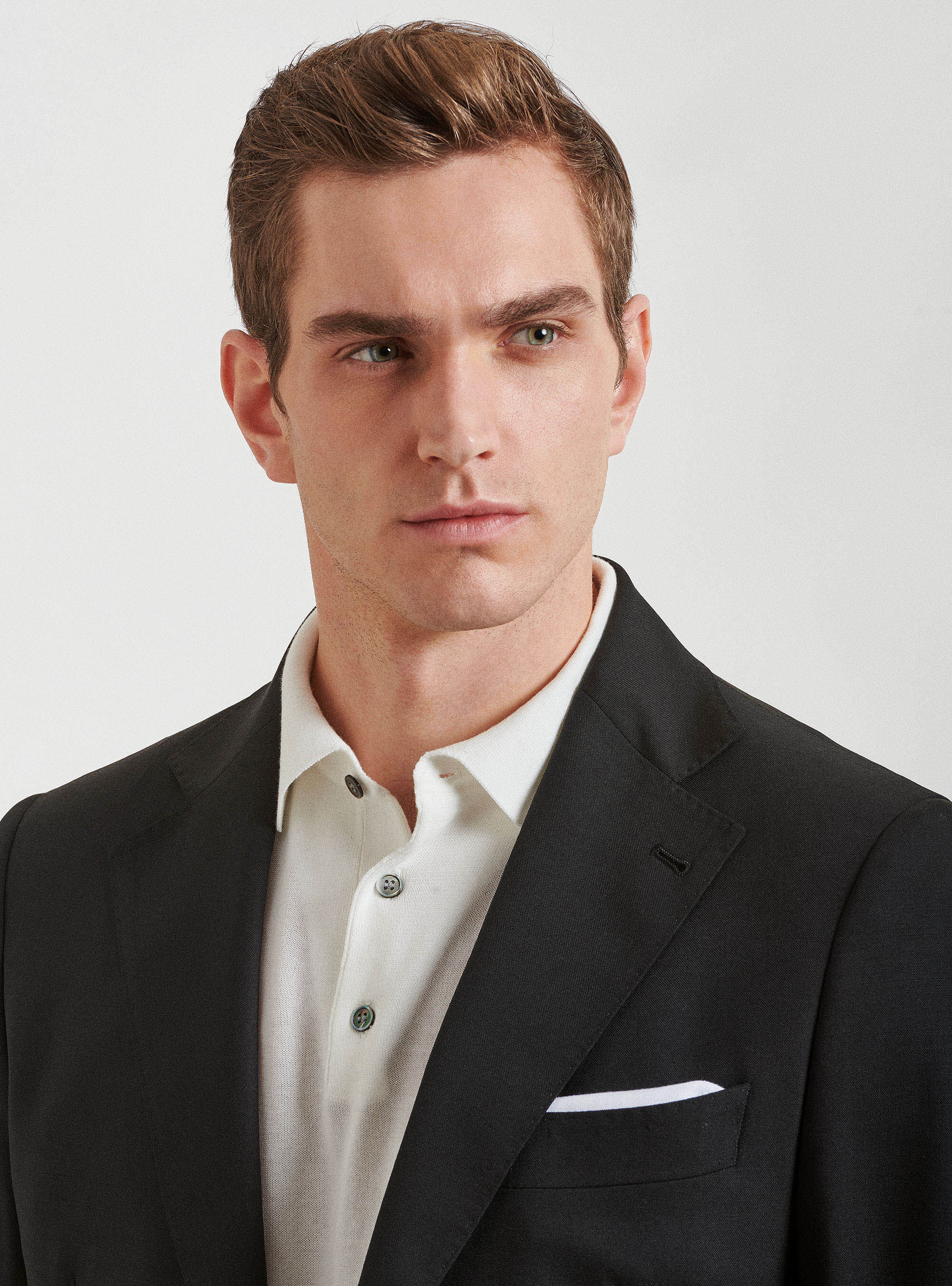 Pure wool suit blazer Vitale Barberis Canonico, BLACK