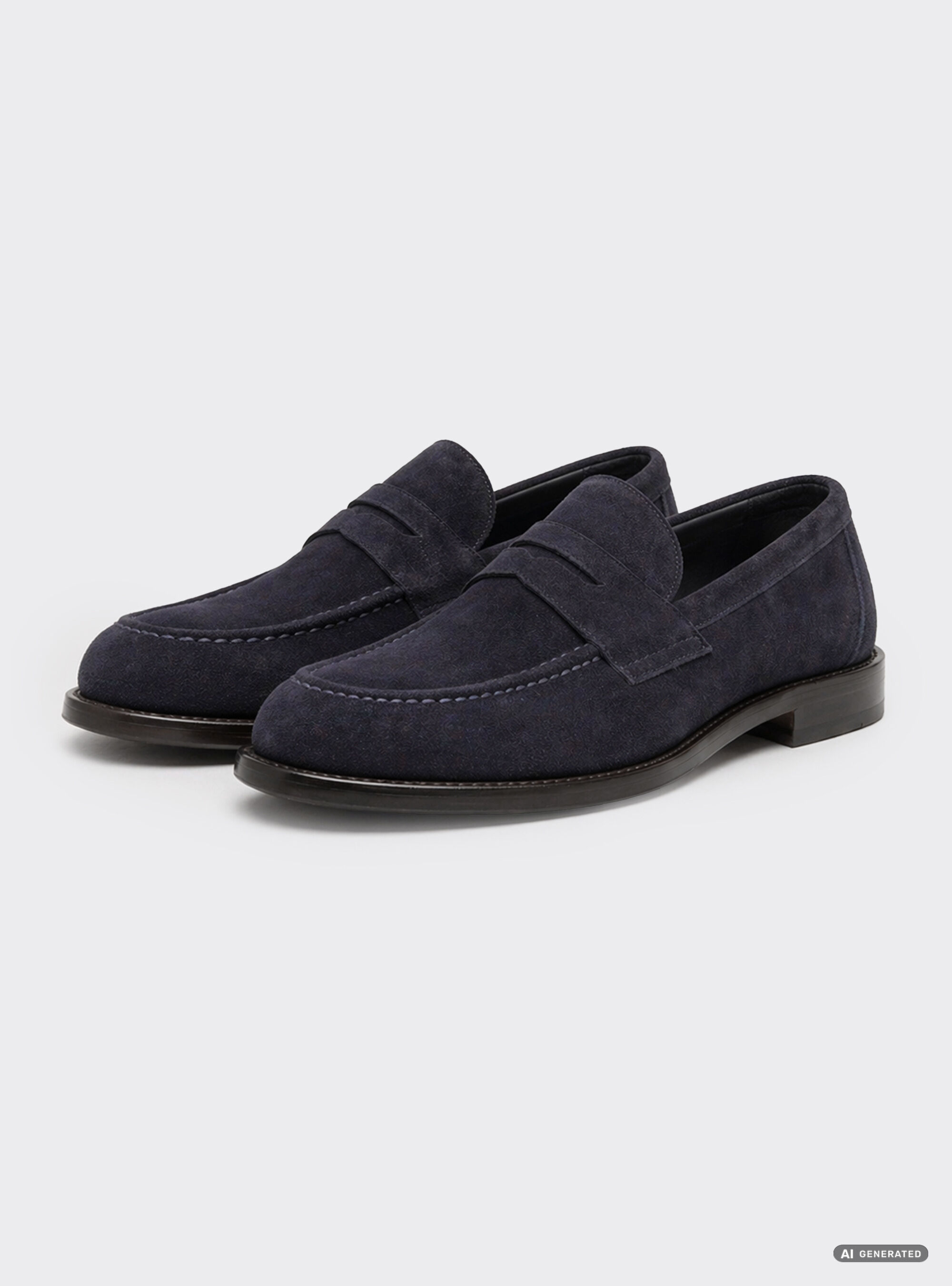 Mocassino in suede